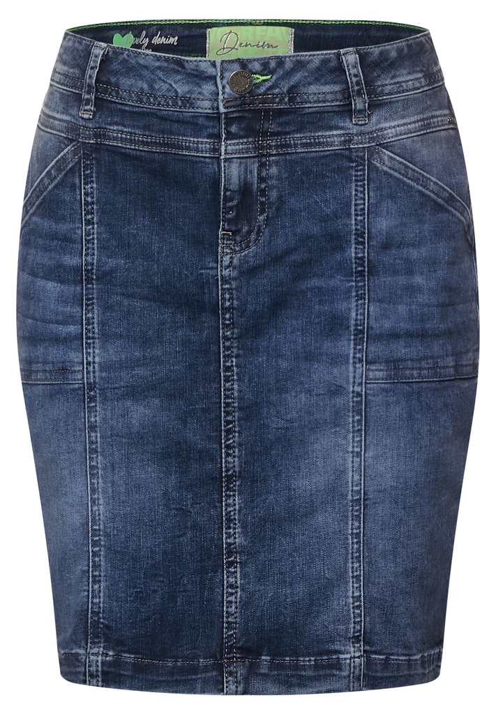 Jeansrock in High Waist