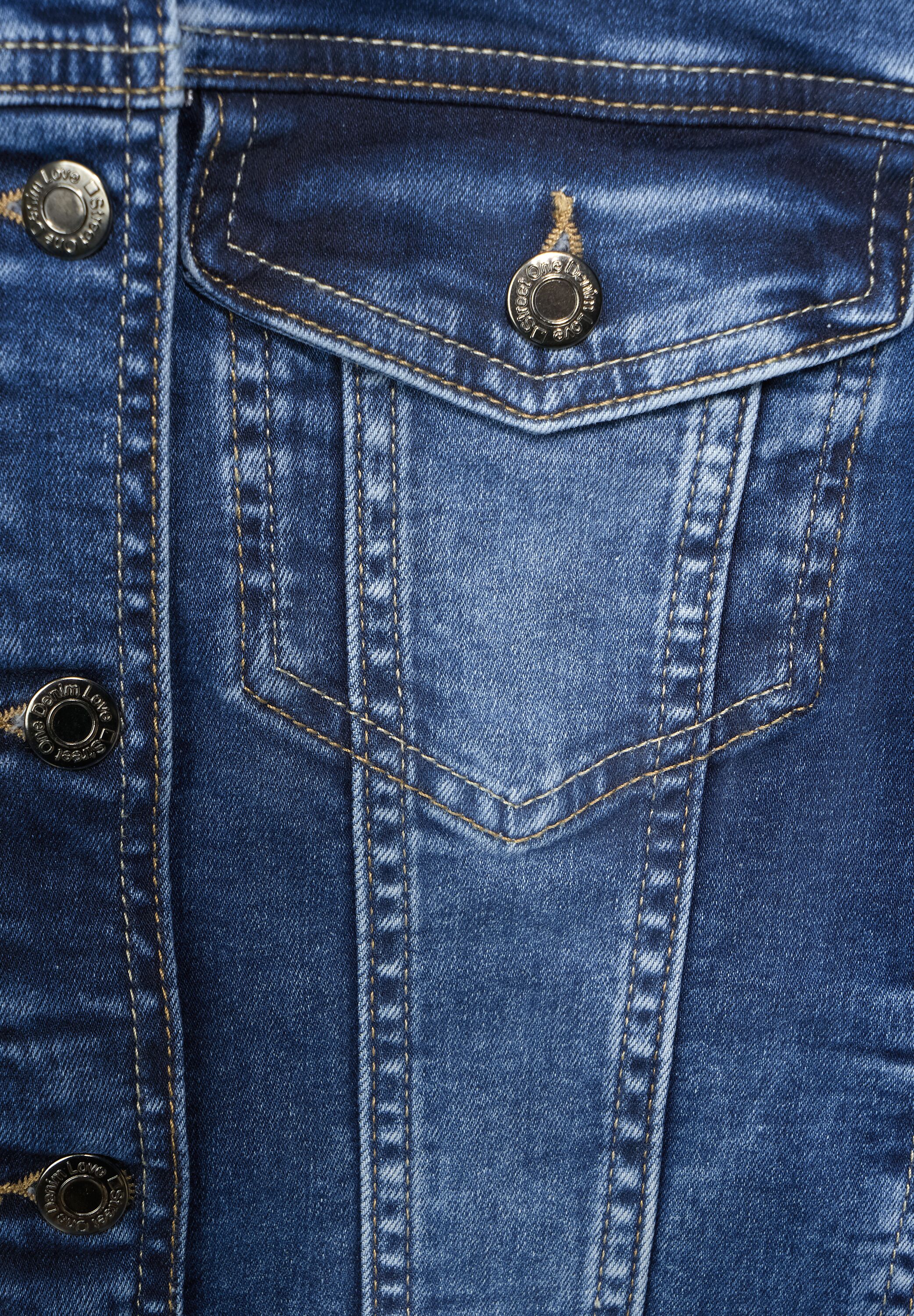 Jeansjacke in Blau