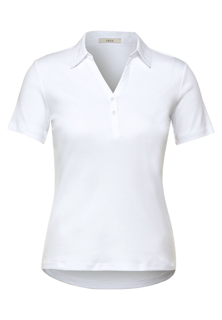 Basic Poloshirt in Unifarbe