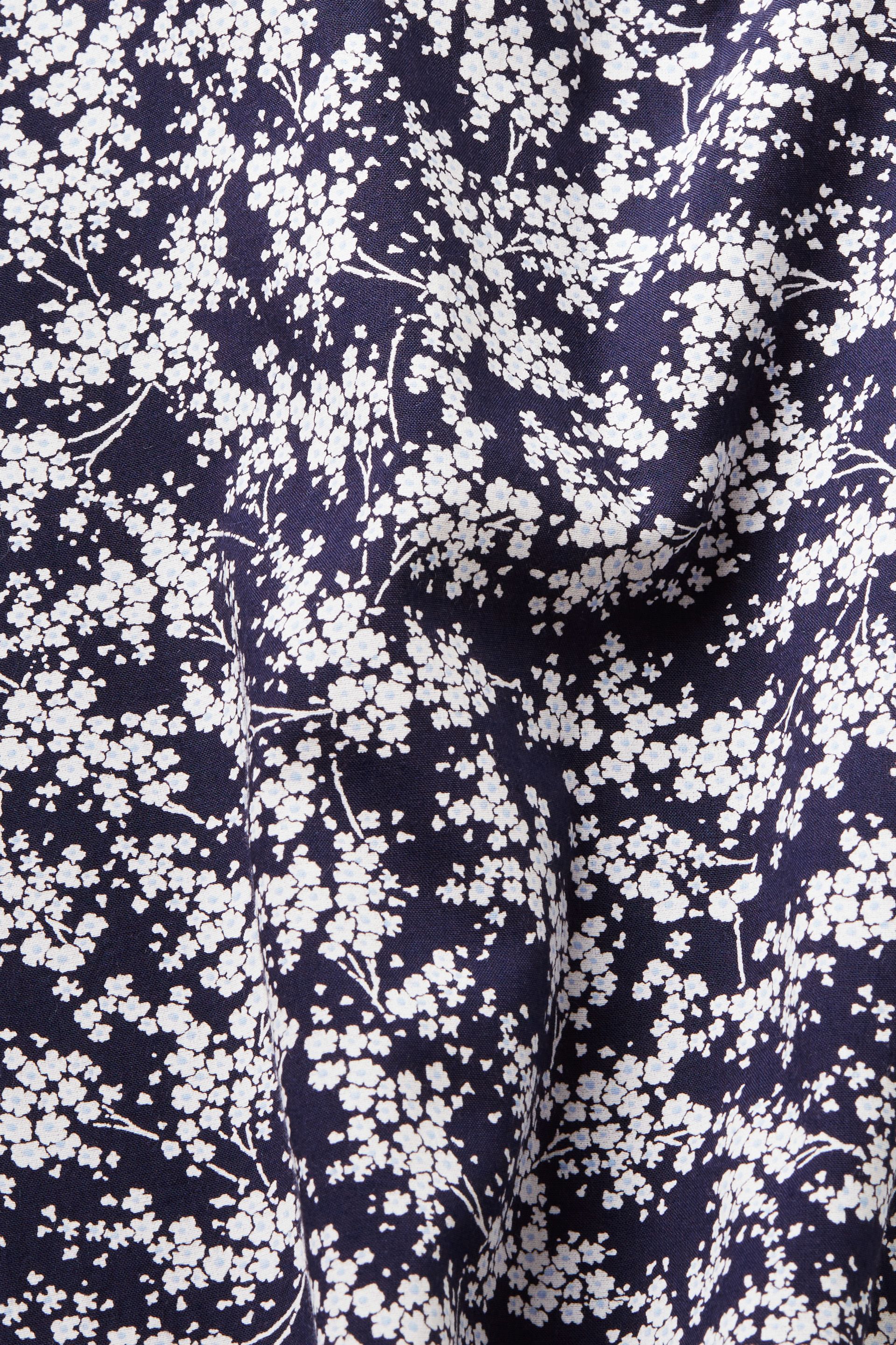 Bluse mit V-Ausschnitt und Muster