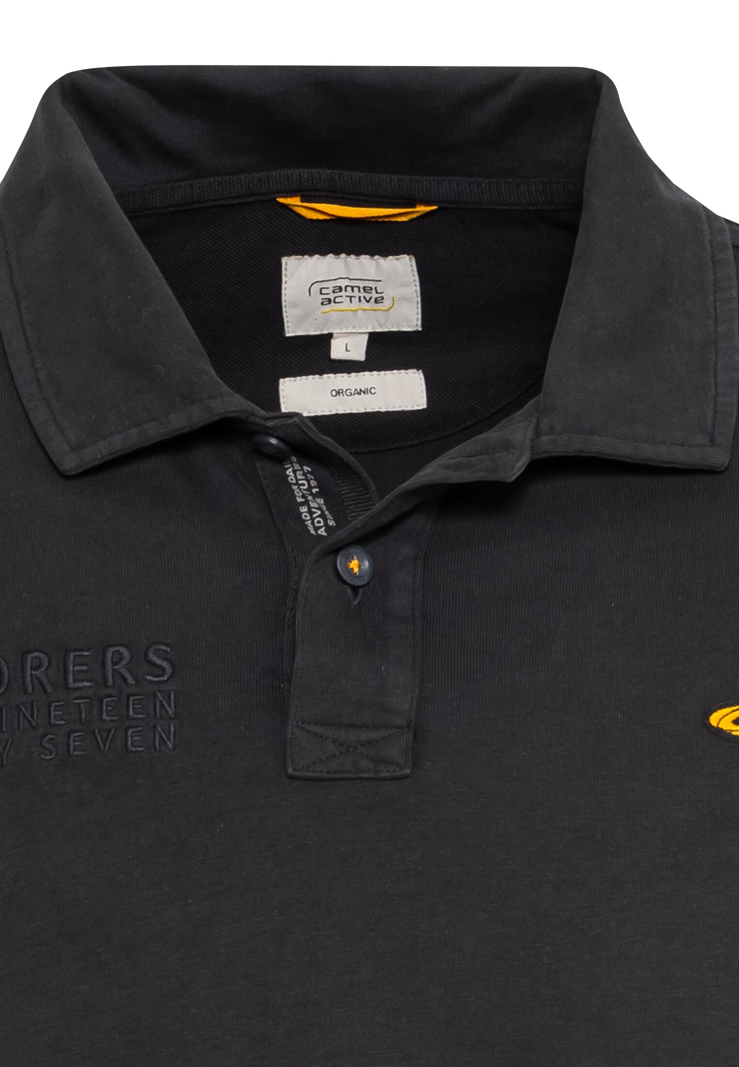Langarm Poloshirt aus zertifiziertem Organic Cotton
