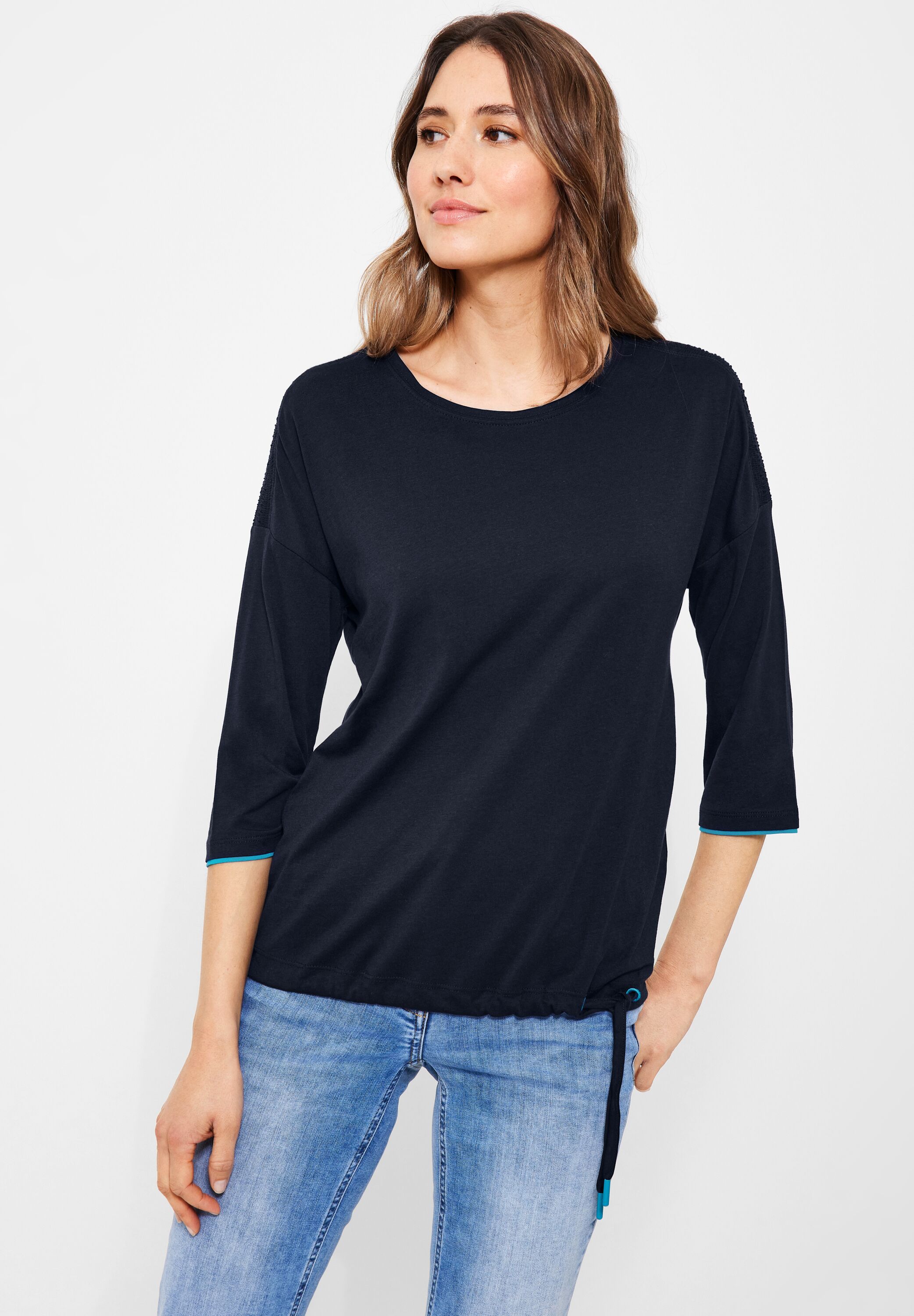 Shirt mit 3/4 Ärmel
