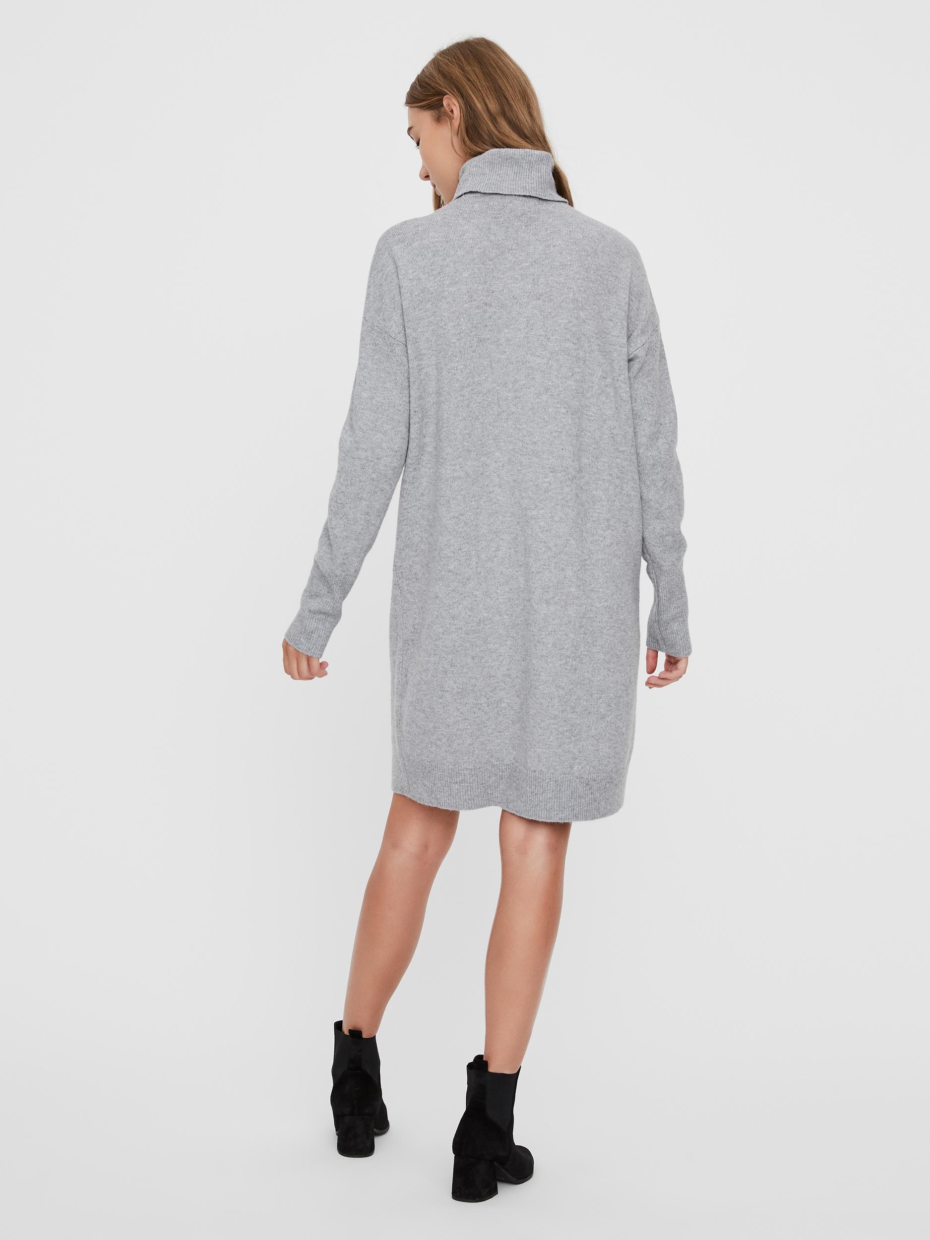 VMBRILLIANT LS ROLLNECK DRESS GA NOOS