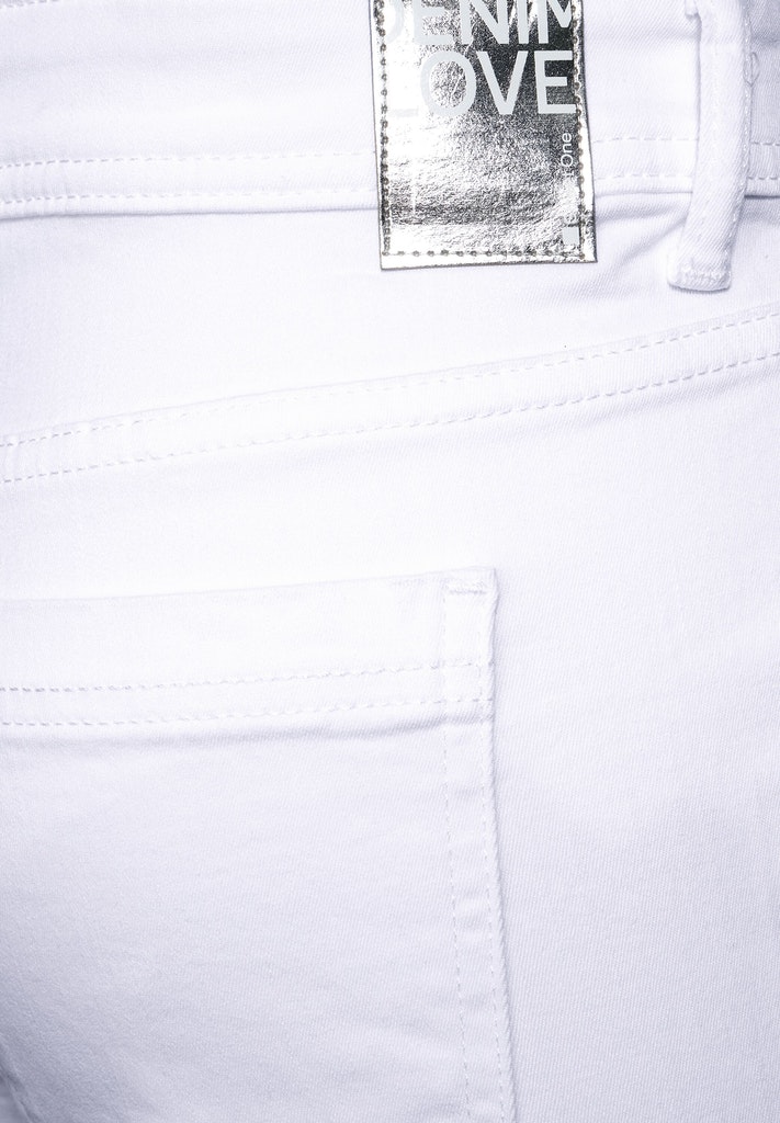 WeiÃe Casual Fit 7/8 Jeans
