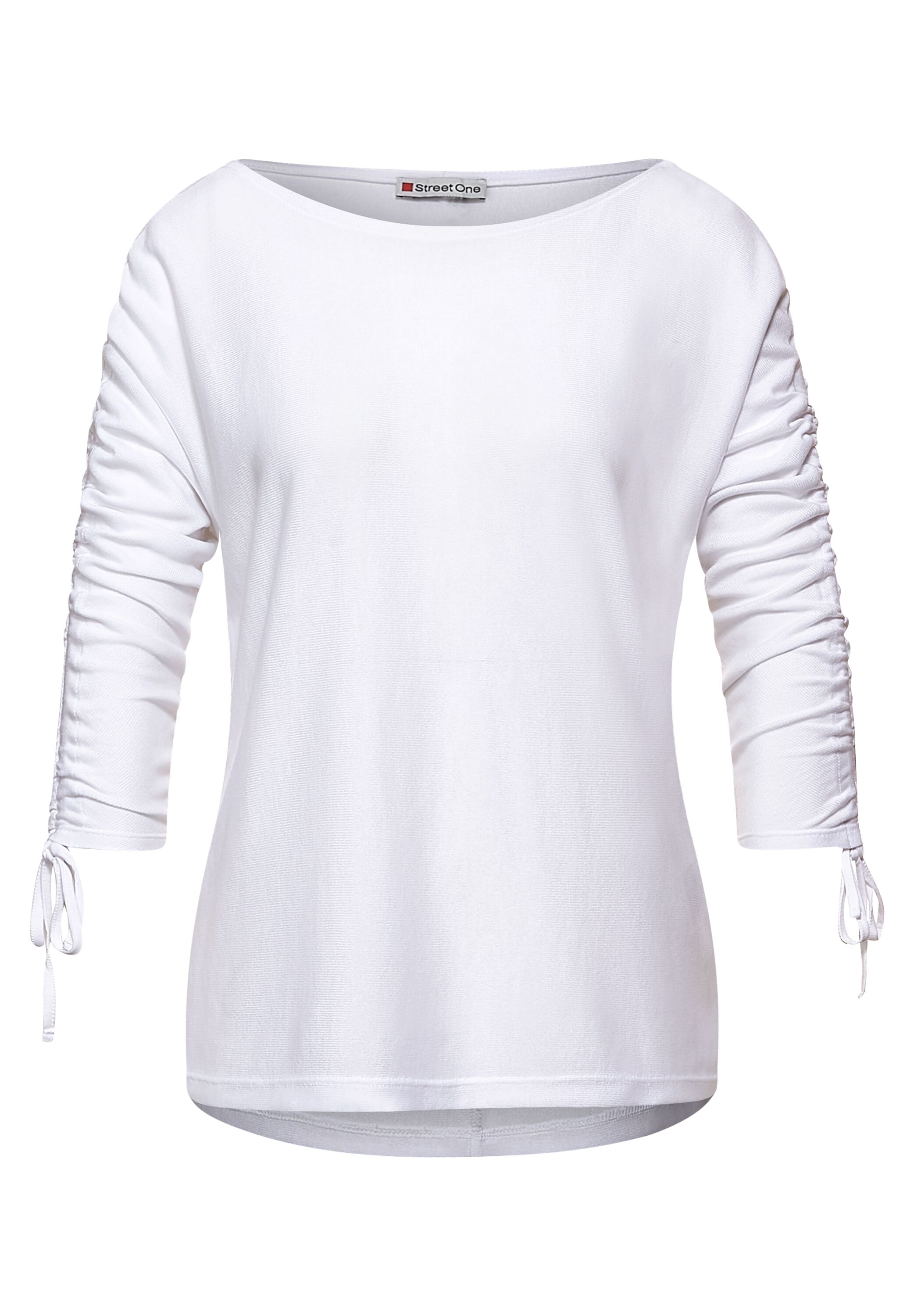 Shirt mit Raffungen