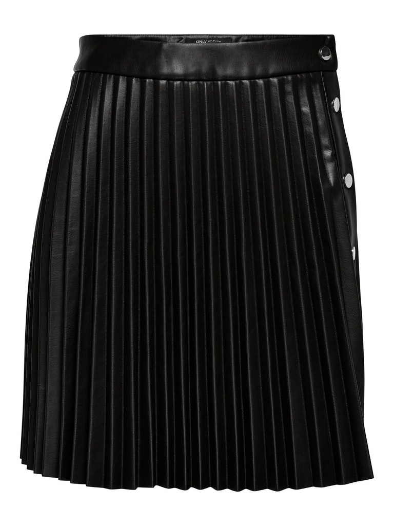 ONLANEA HW FAUX LEATHER PLISSE SKIRT PNT