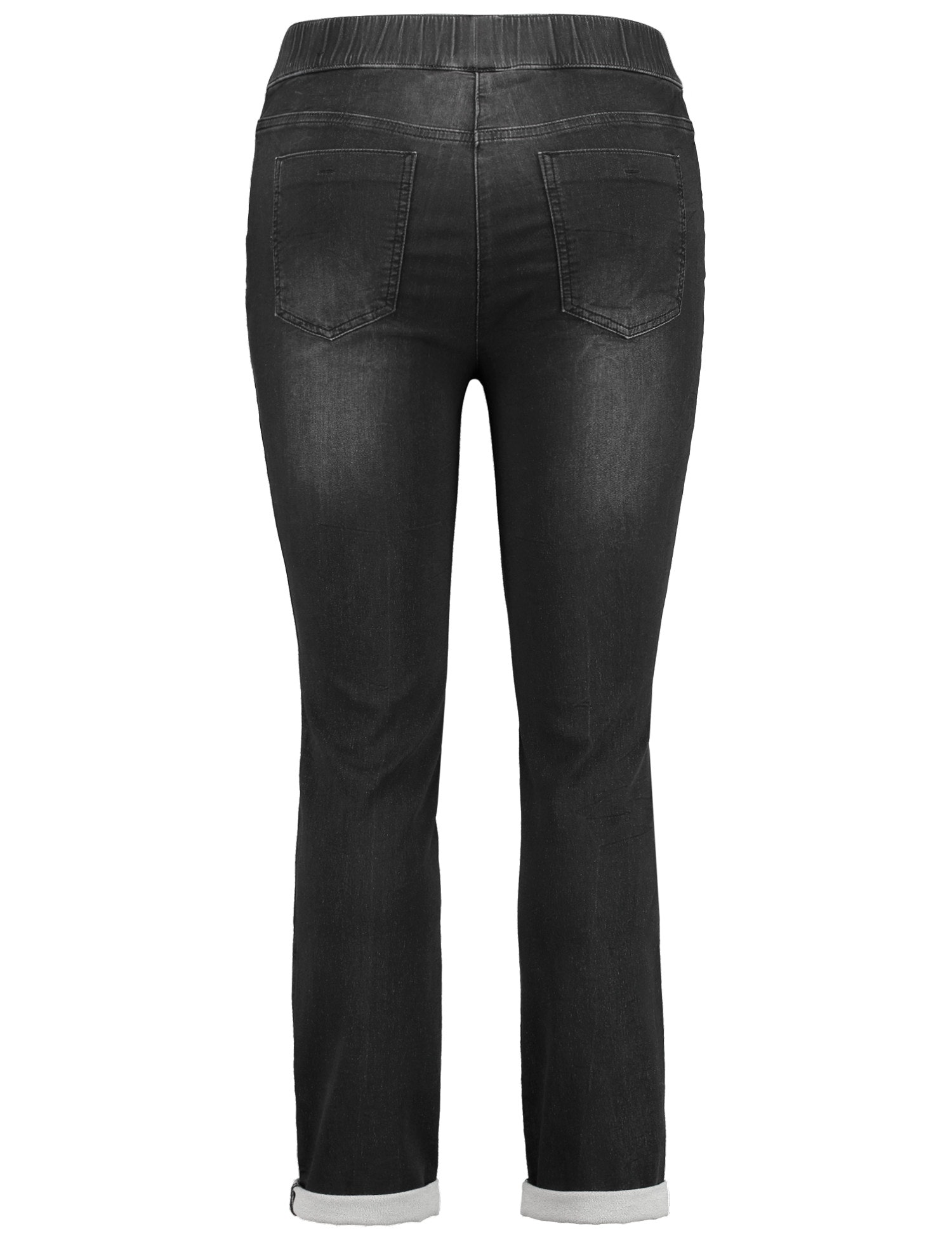 HOSE JEANS VERKUERZT