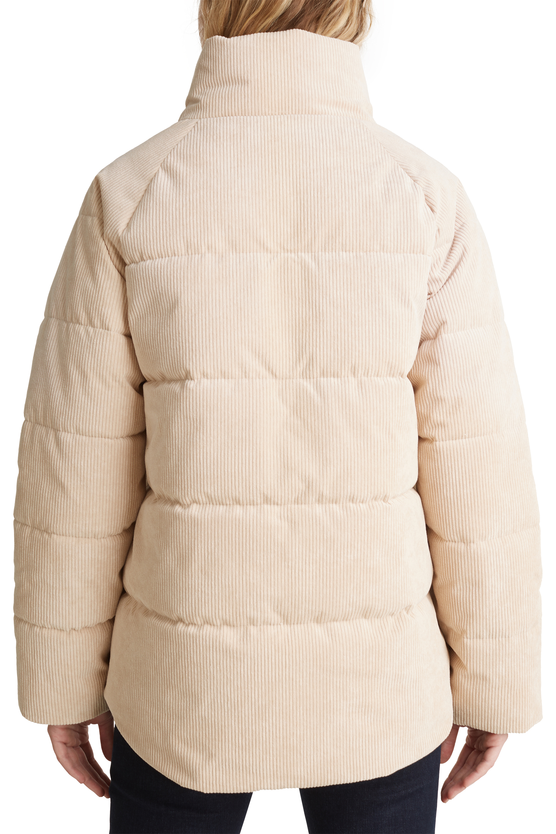 Wattierte Stepp-Jacke aus Cord