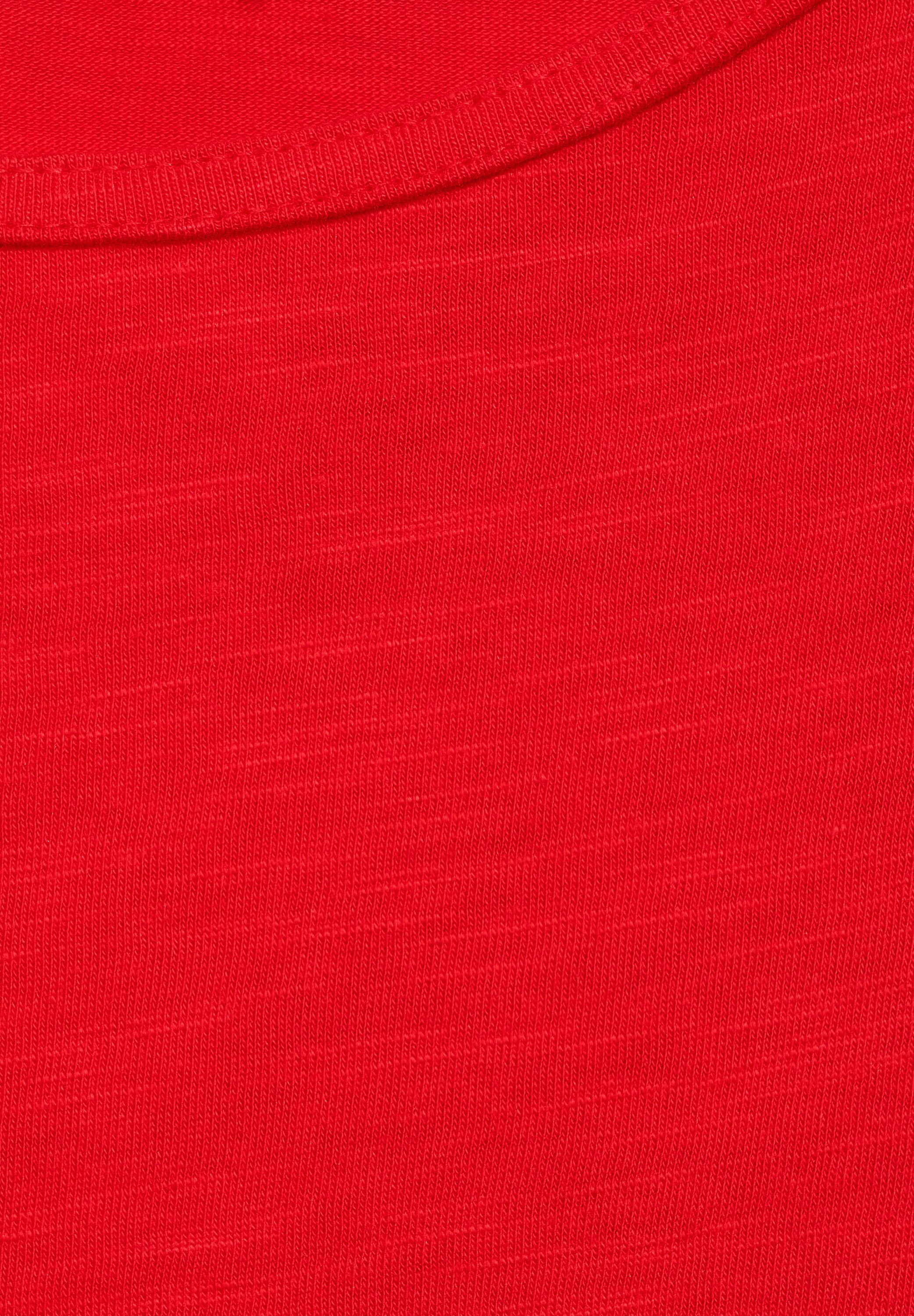 Shirt mit U-Boot Ausschnitt