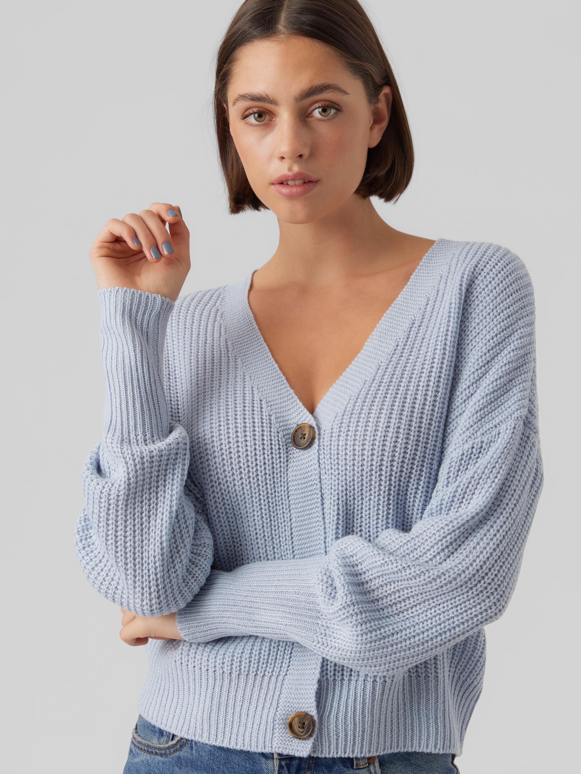 VMLEA LS V-NECK CUFF CARDIGAN  NOOS