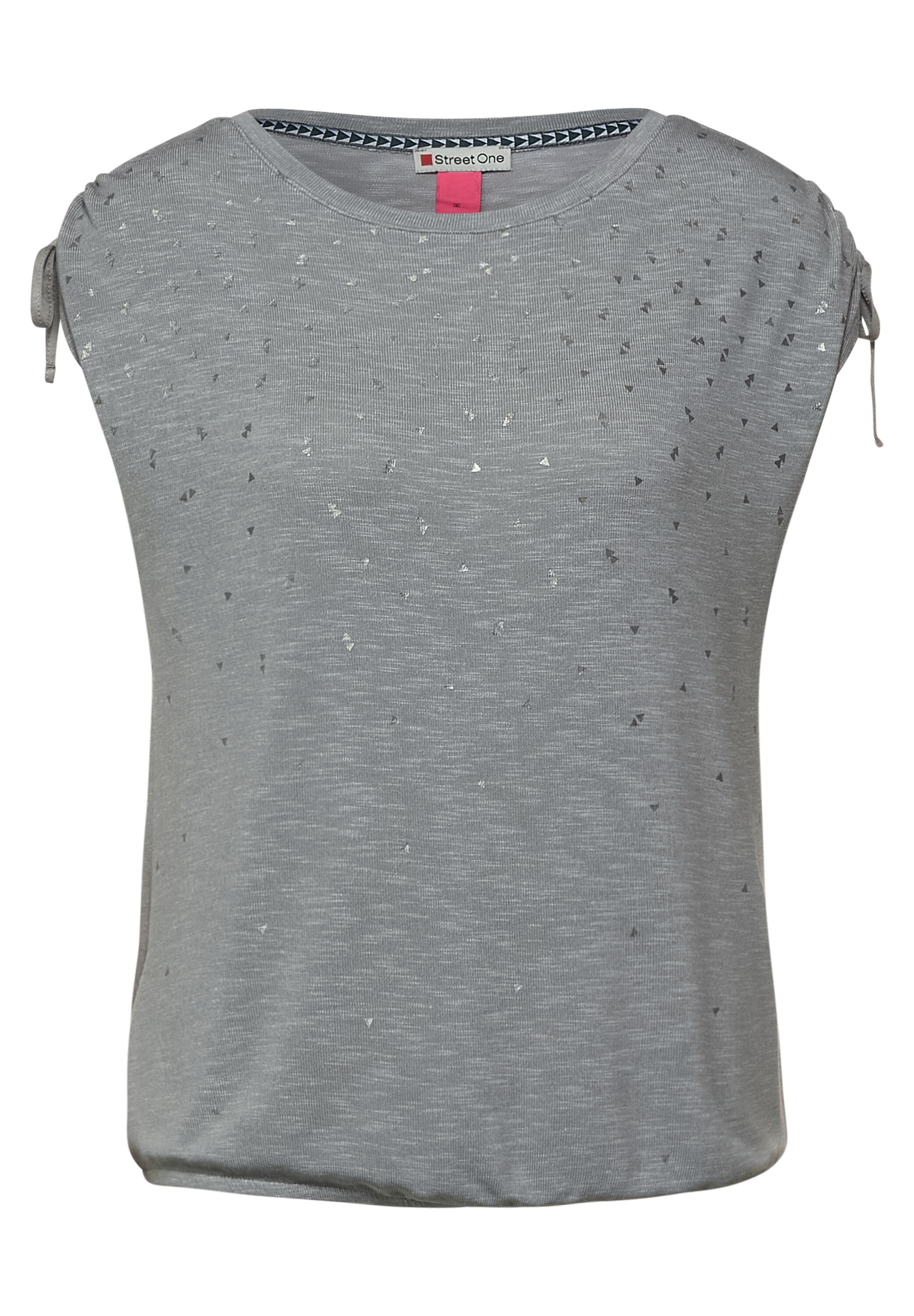 T-Shirt mit Folienprint