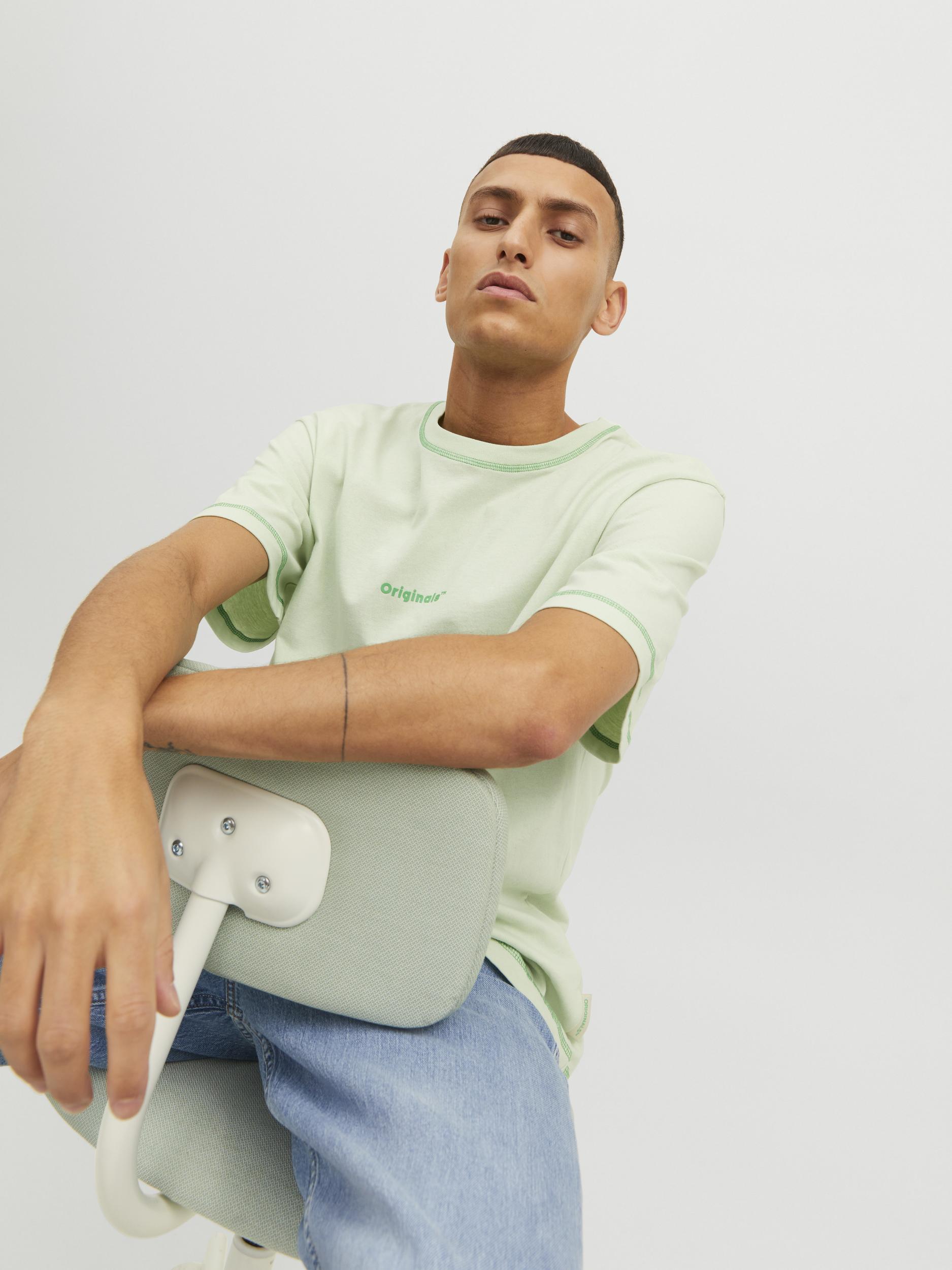 JORFADED SS TEE CREW NECK