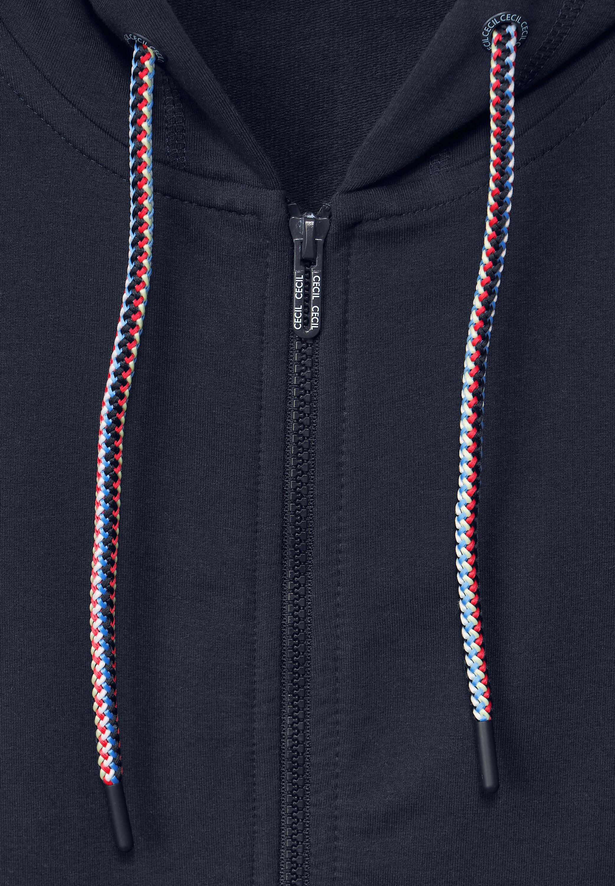 Kurzarm Sweatjacke