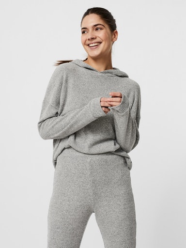 VMTIA RIB L/S OVERSIZED HOODIE VIP GA