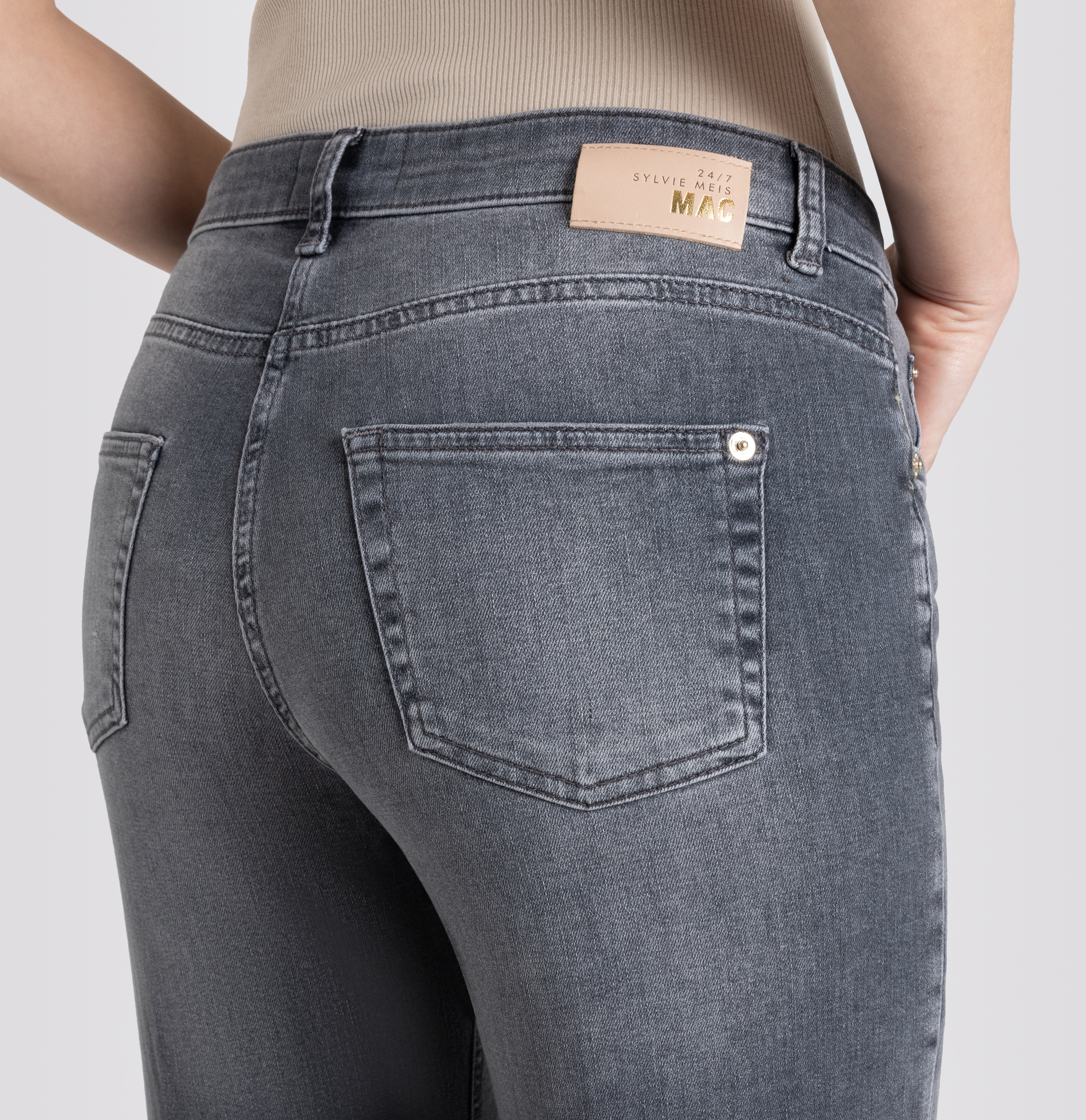 MAC JEANS - RICH CULOTTE, Light authentic denim