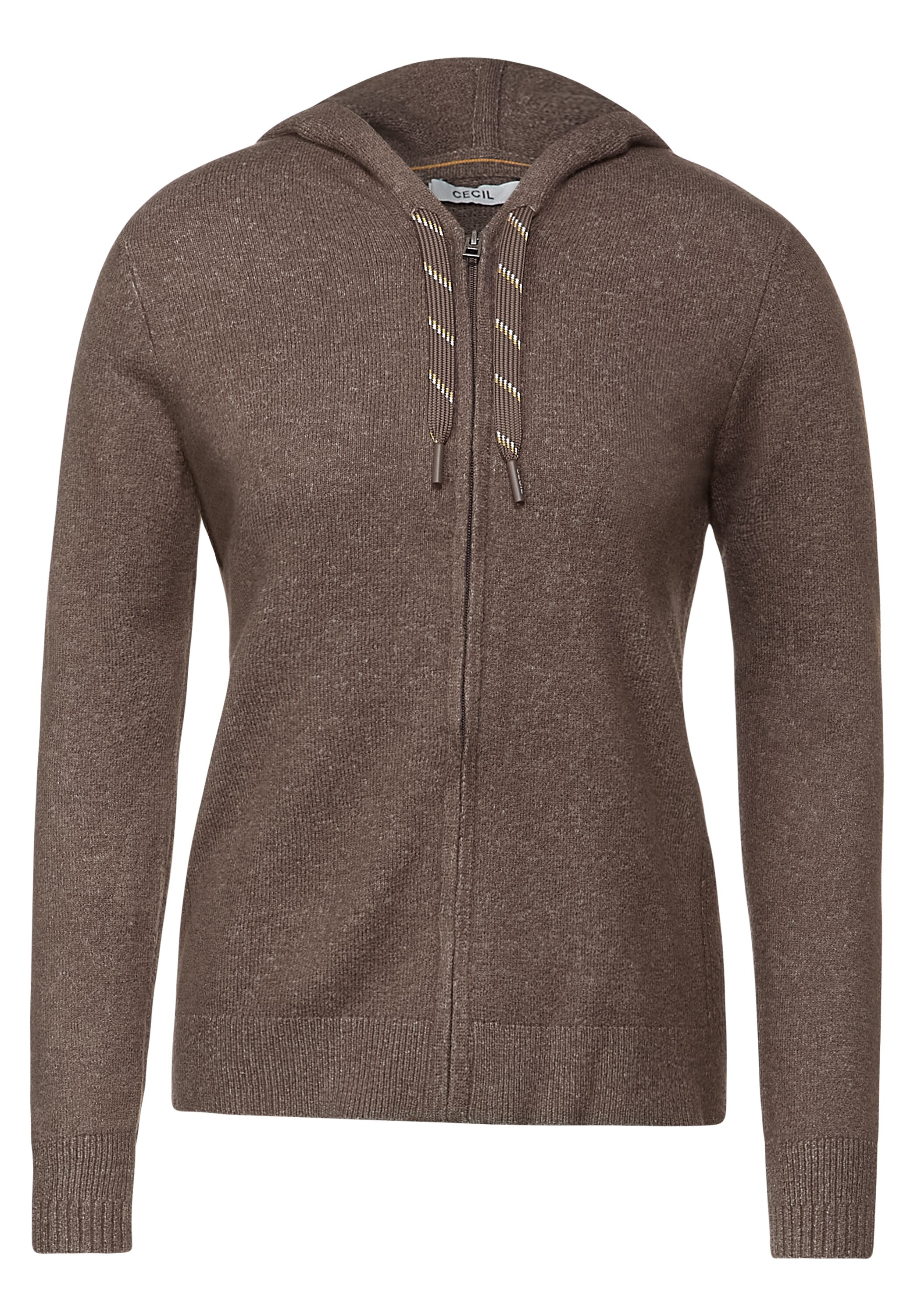 Cosy Strickjacke mit Zipper