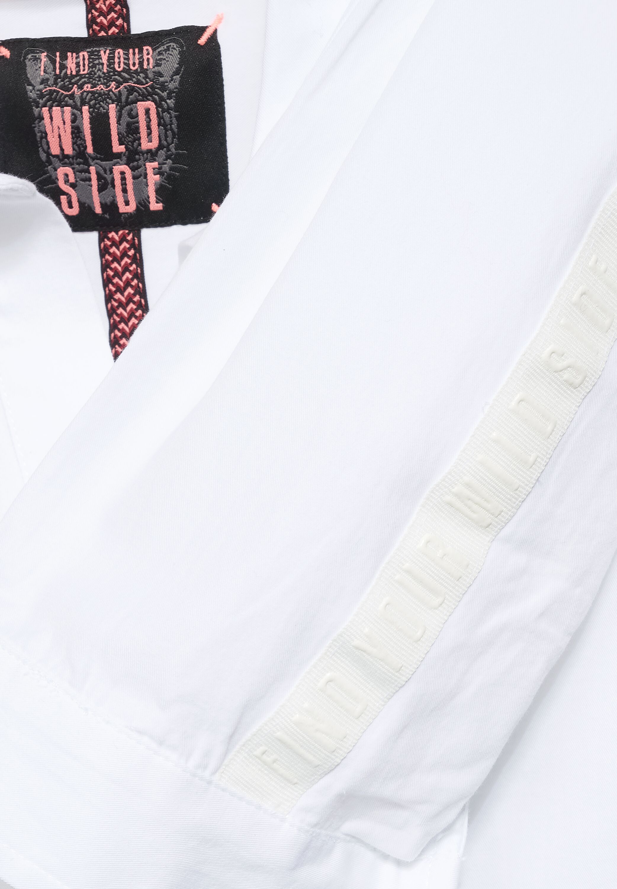 Longbluse aus Baumwolle