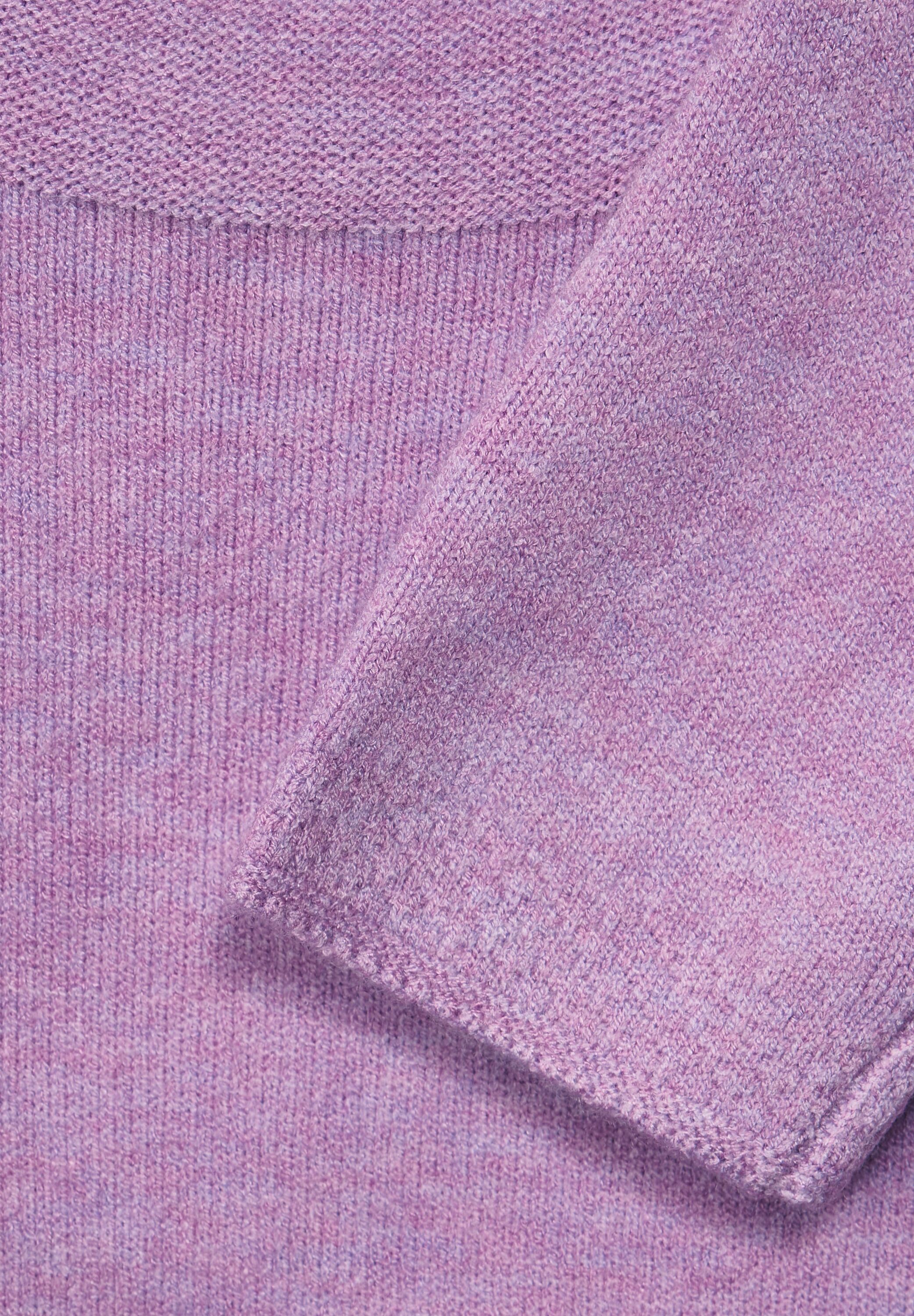 Pullover in Melange Optik