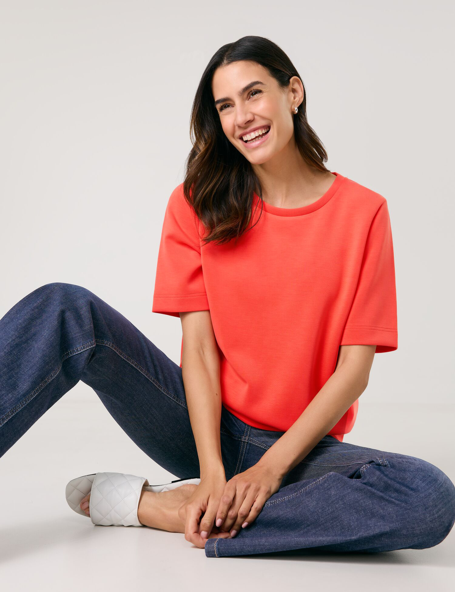 Softes Sweatshirt Sandy Washed