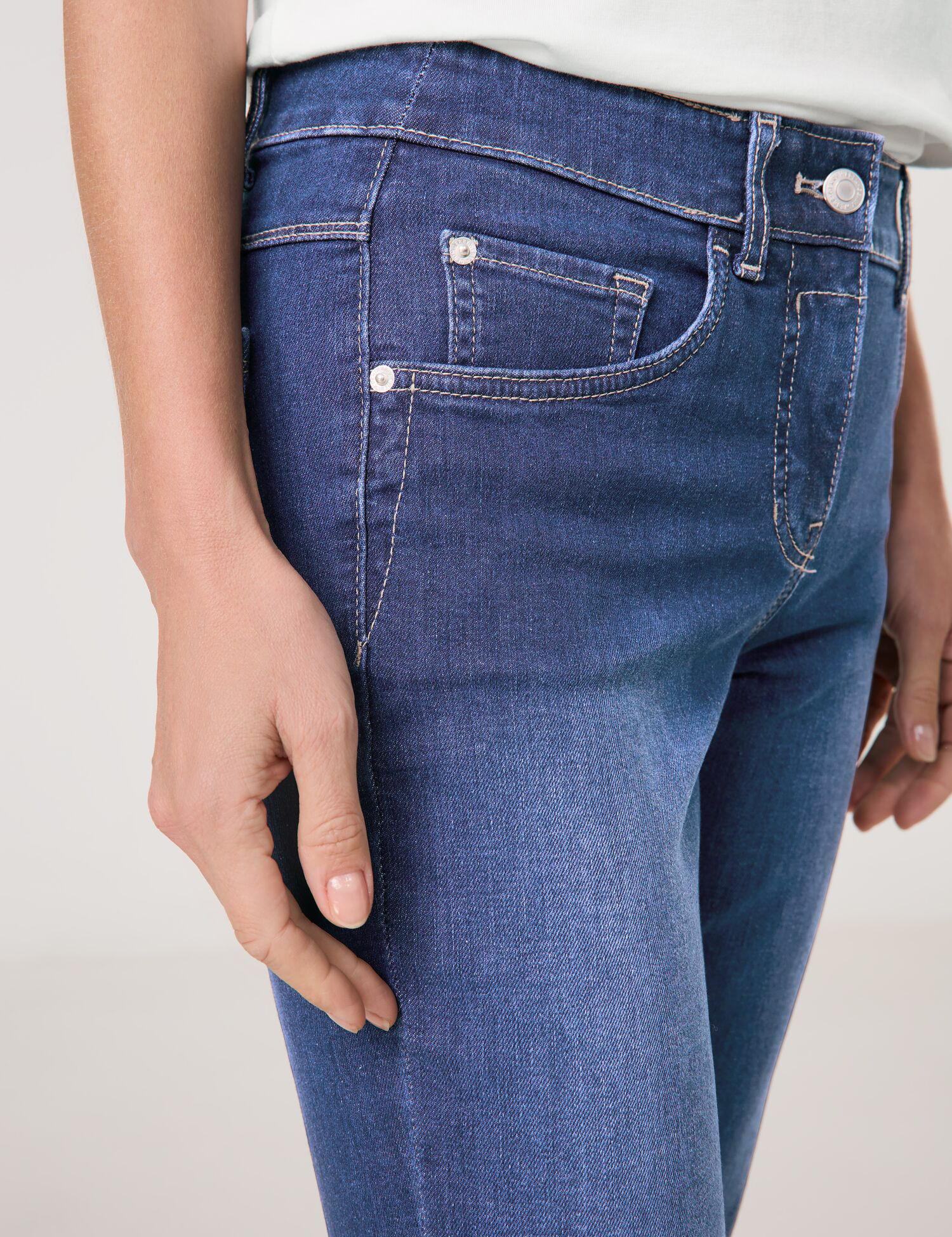 5-Pocket Jeans SOL꞉INE BEST4ME Slim Fit Kurzgröße