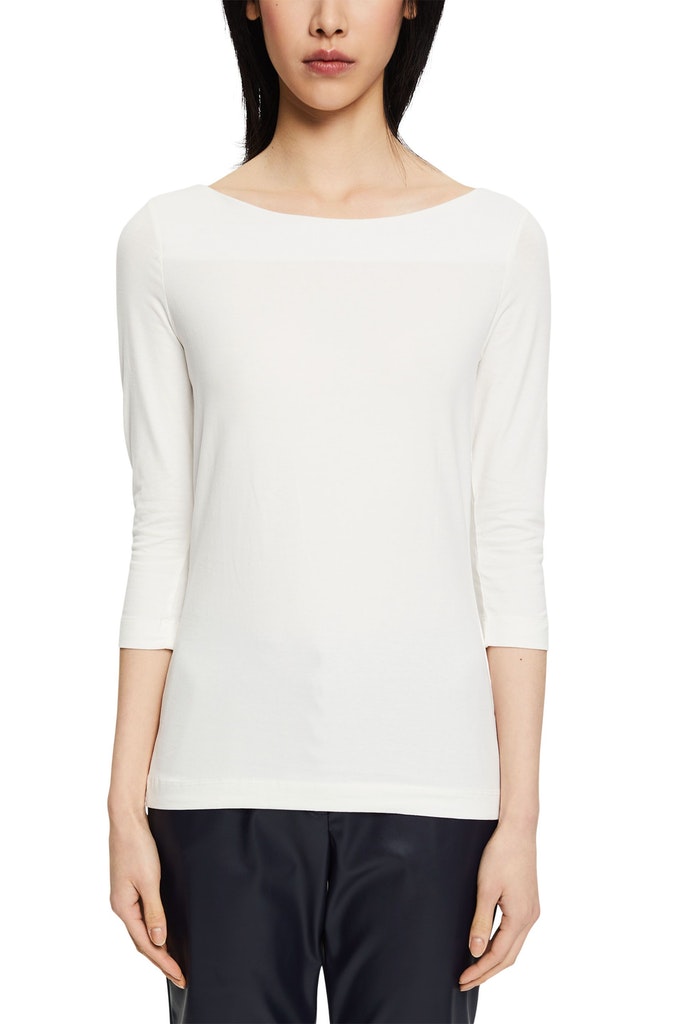 Shirt mit 3/4 Ärmeln aus Bio-Baumwolle