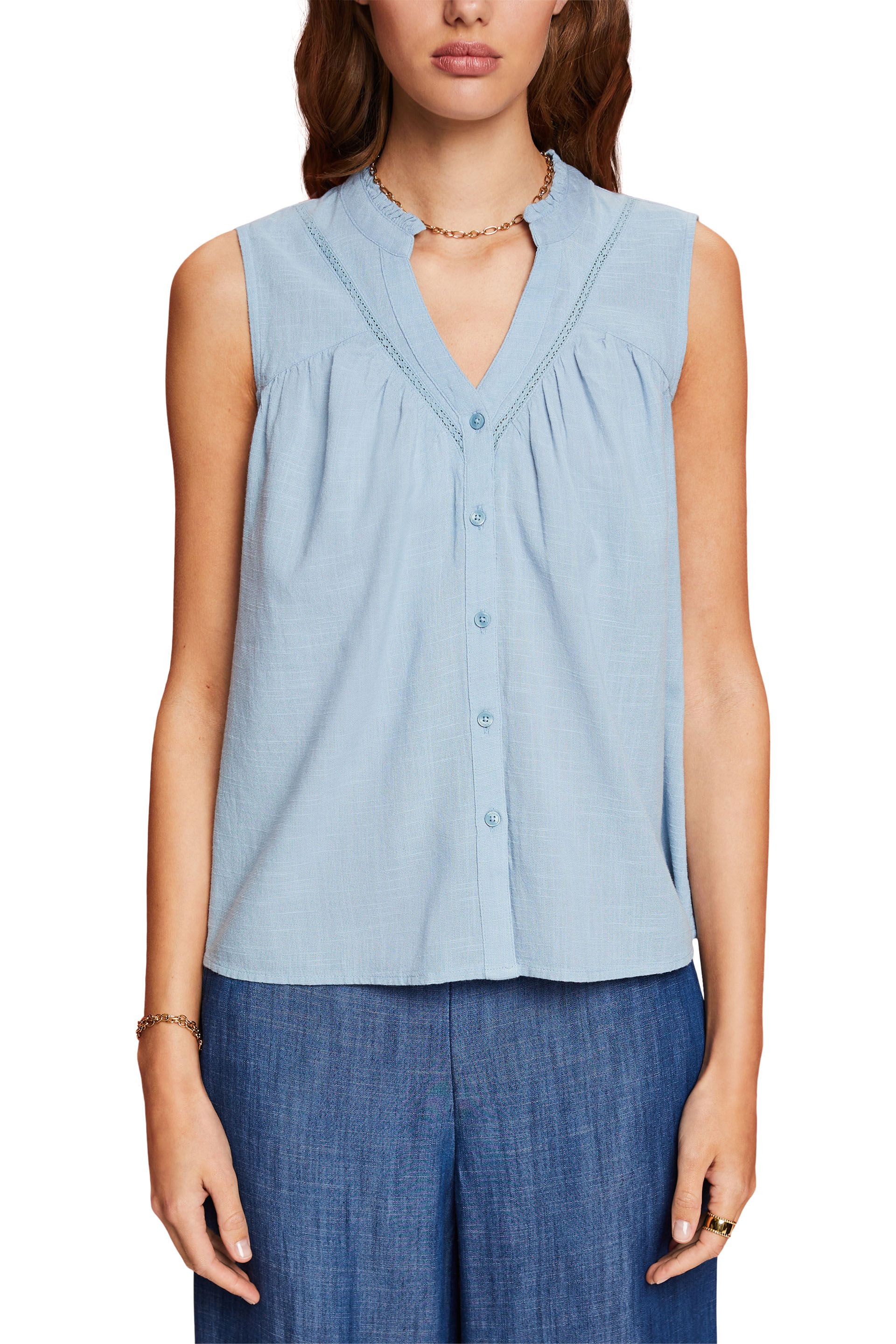 Ärmellose Bluse