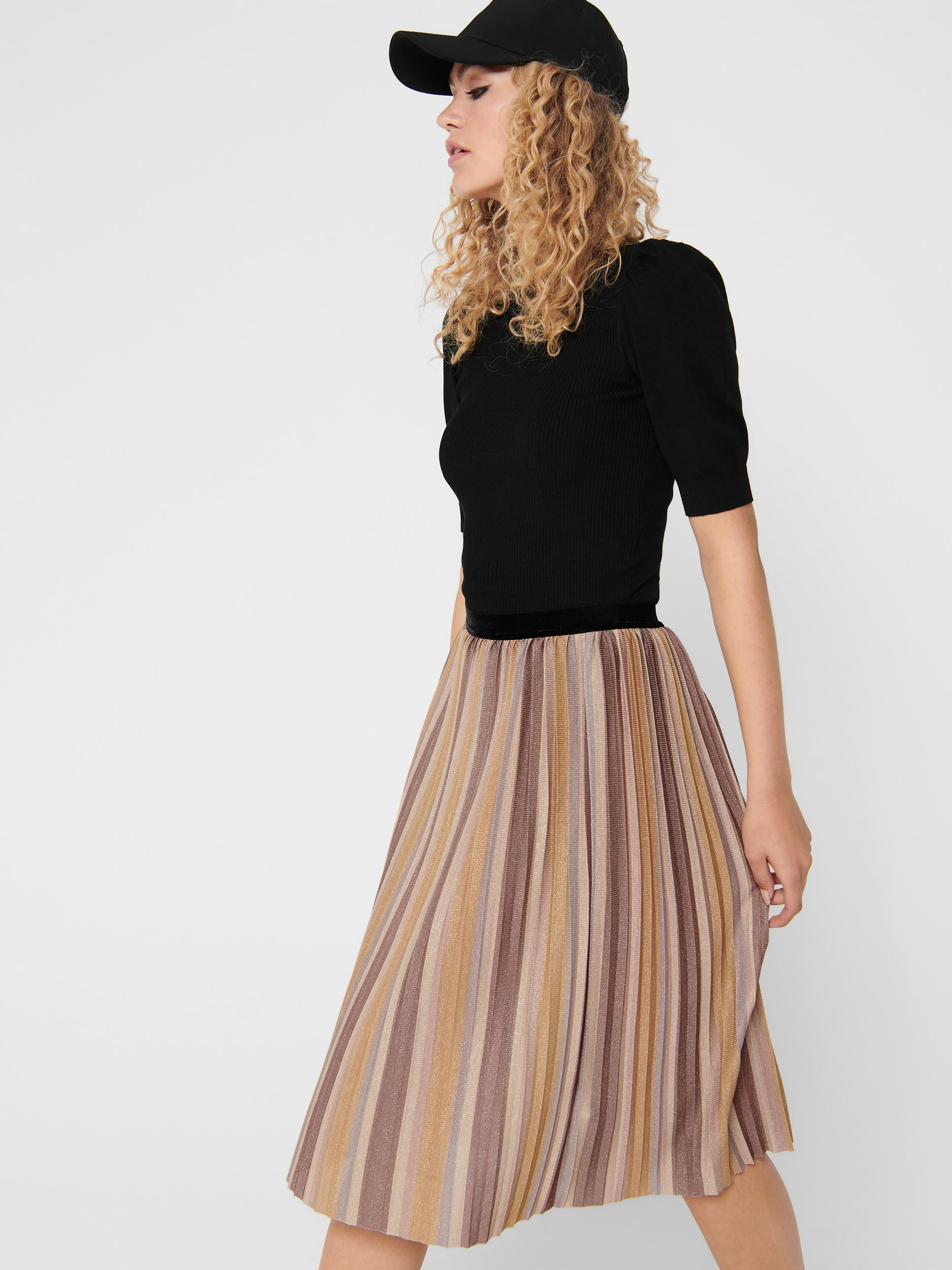 ONLNEW SWAY STRIPE SKIRT KNT