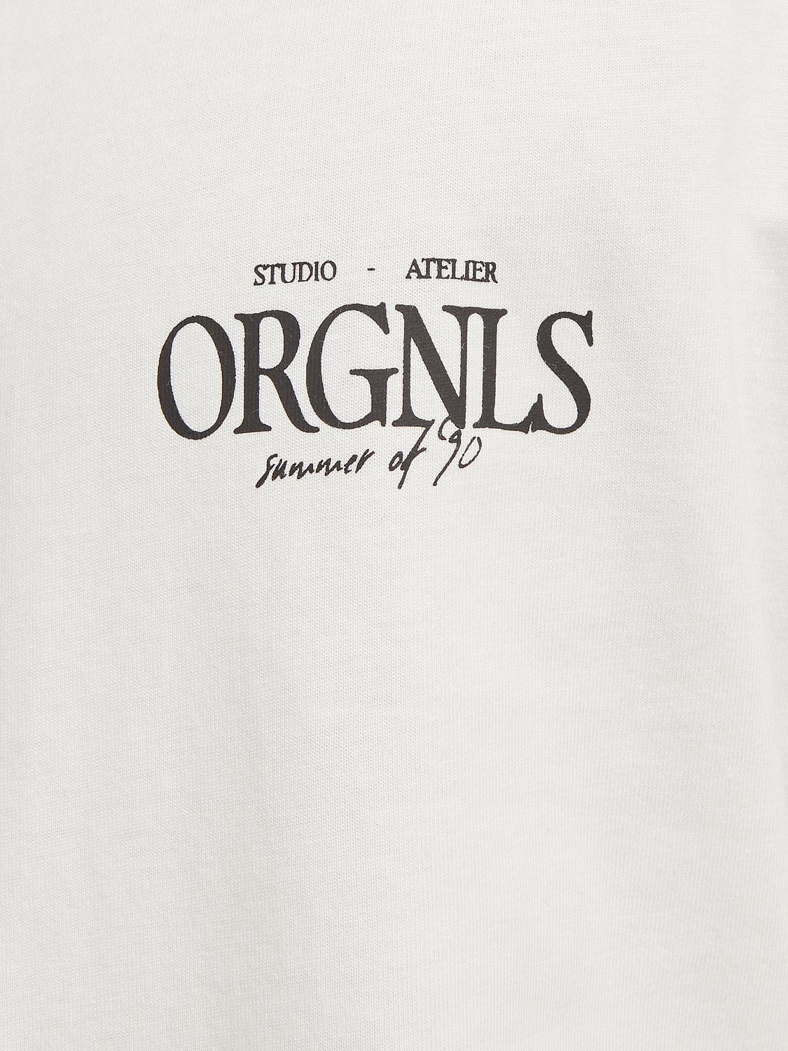 JORNOTO TYPE PHOTO TEE SS CREW NECK LN