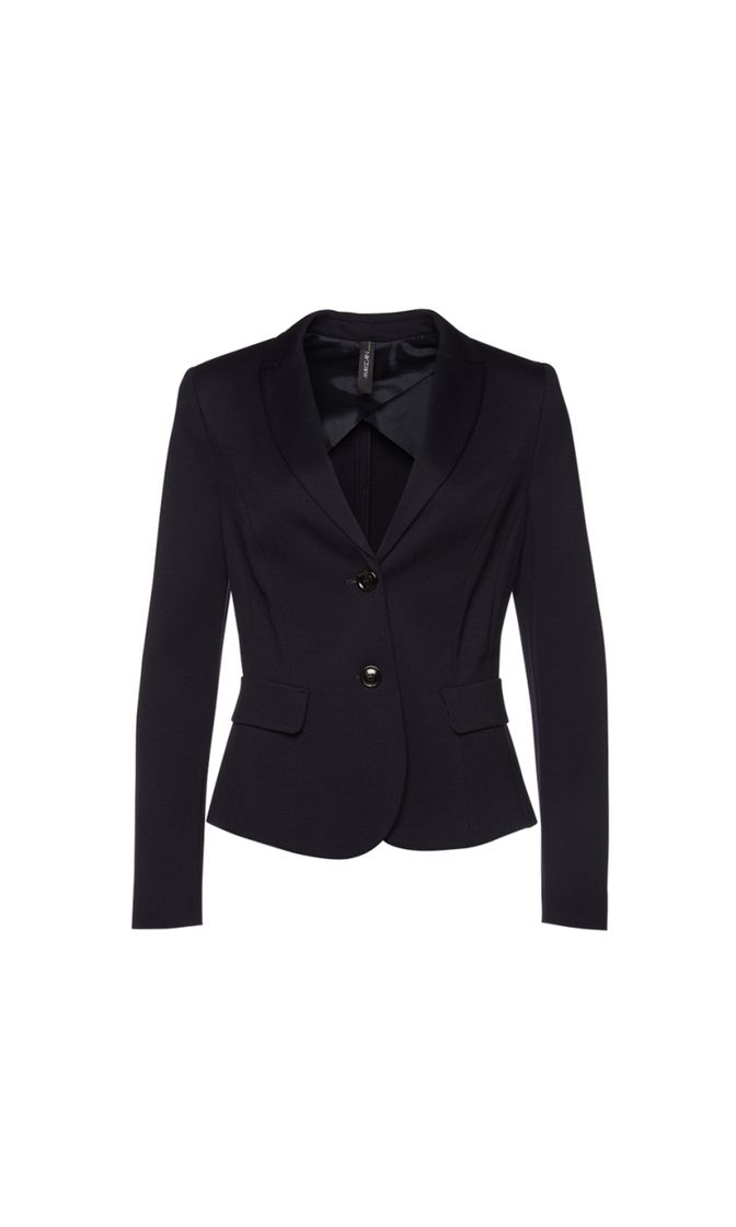 Leichter Blazer aus feinem Jersey