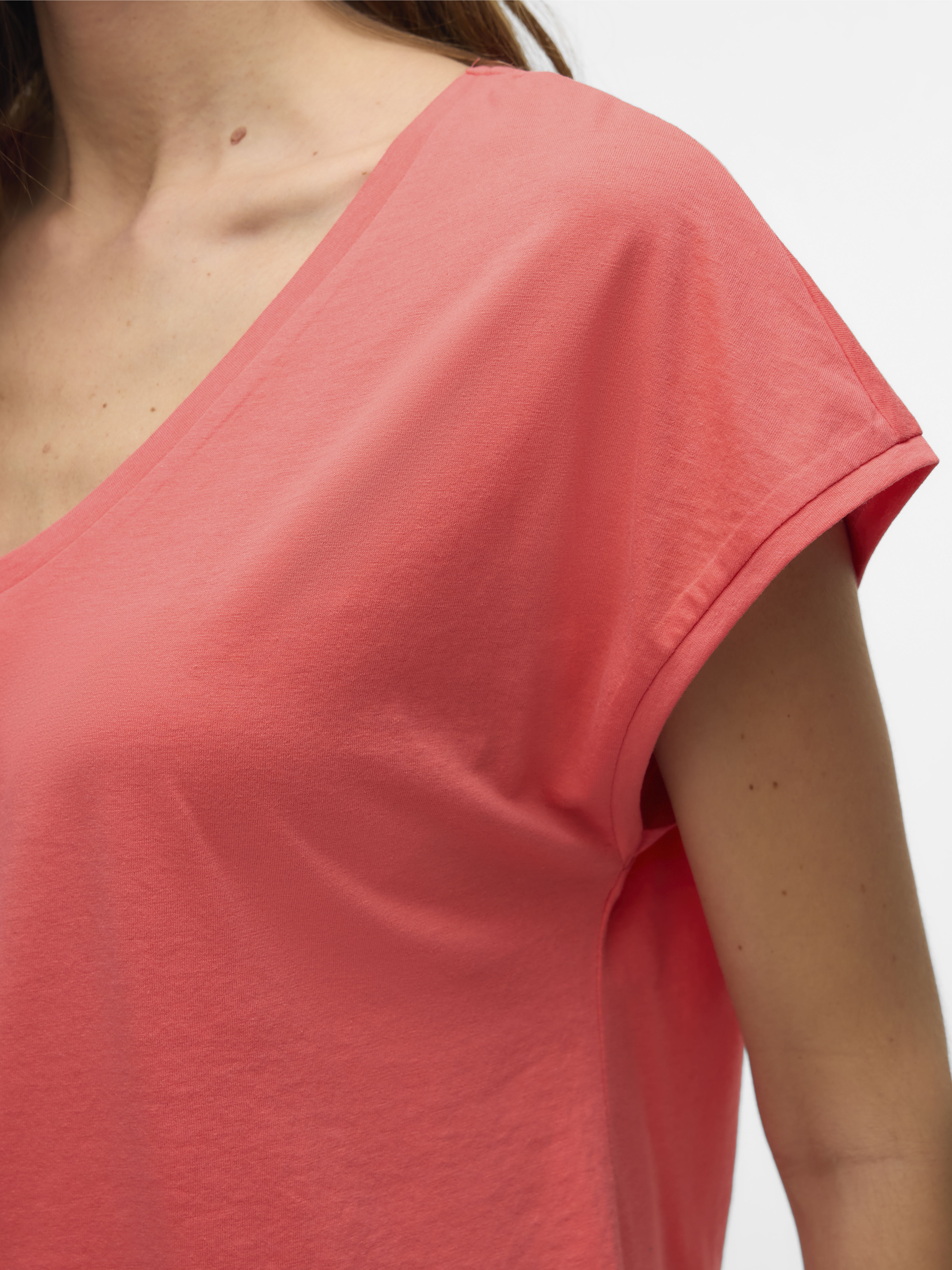 VMLUNA SS V-NECK TEE JRS NOOS
