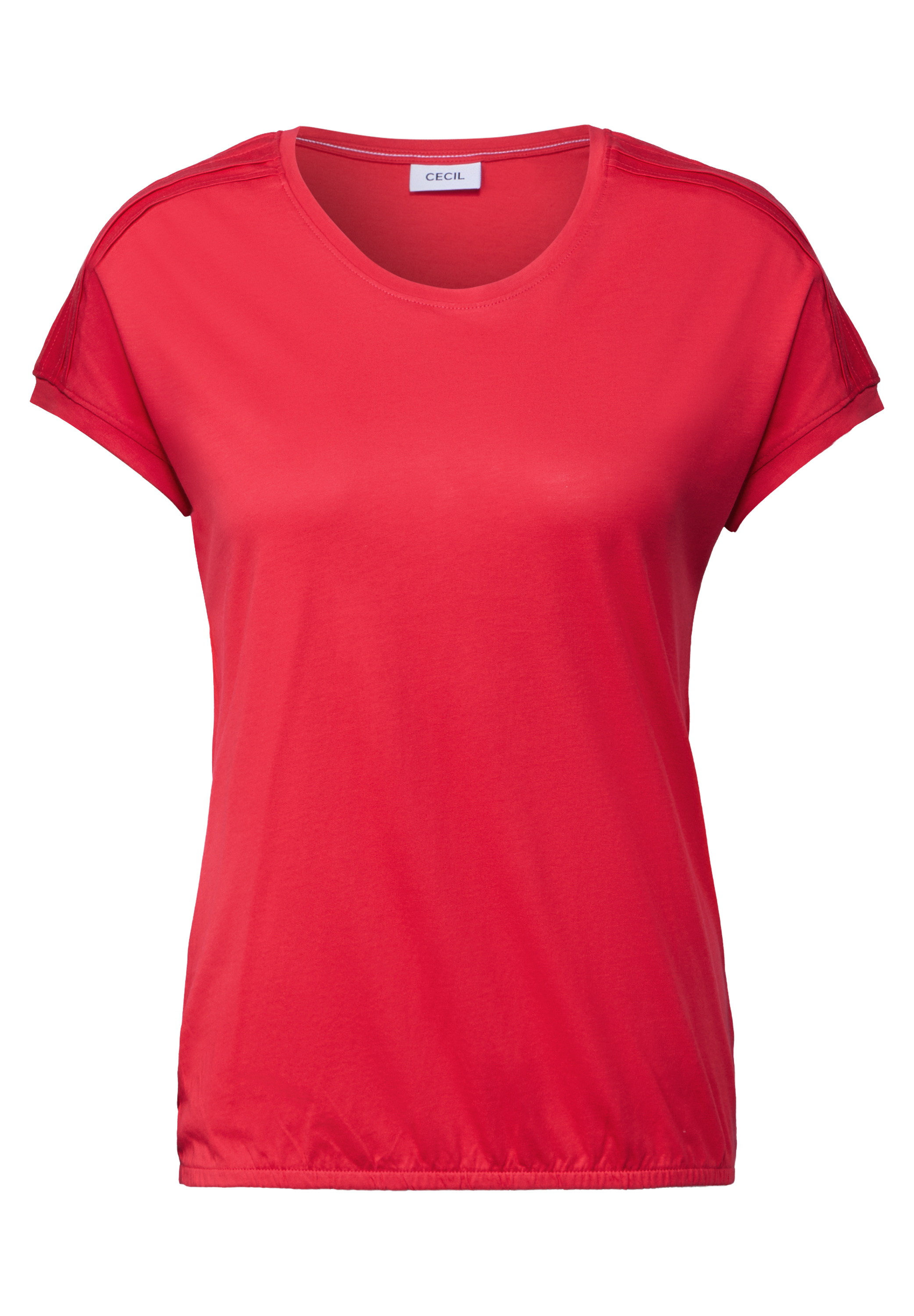 Shirt in Unifarbe