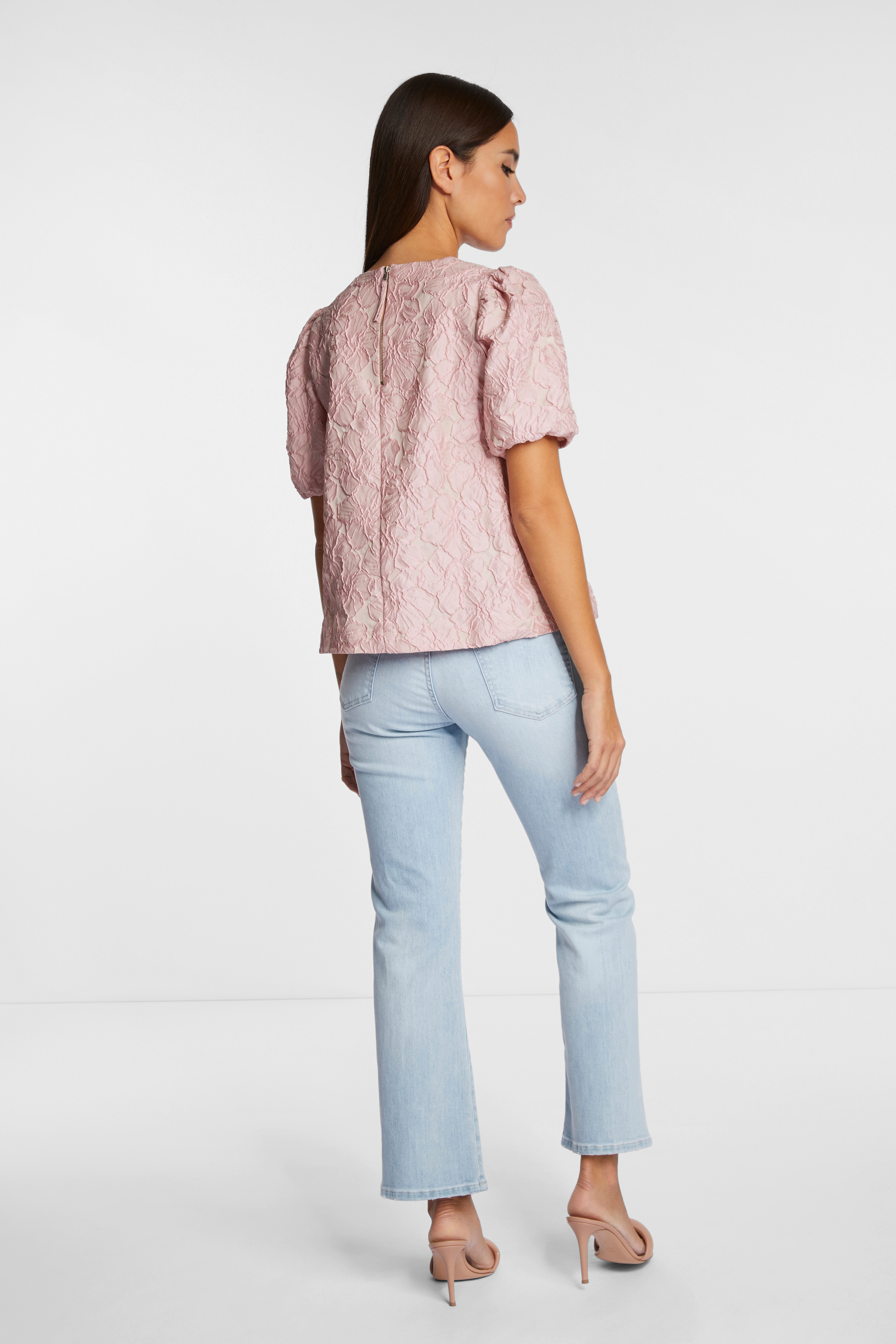 jacquard blouse