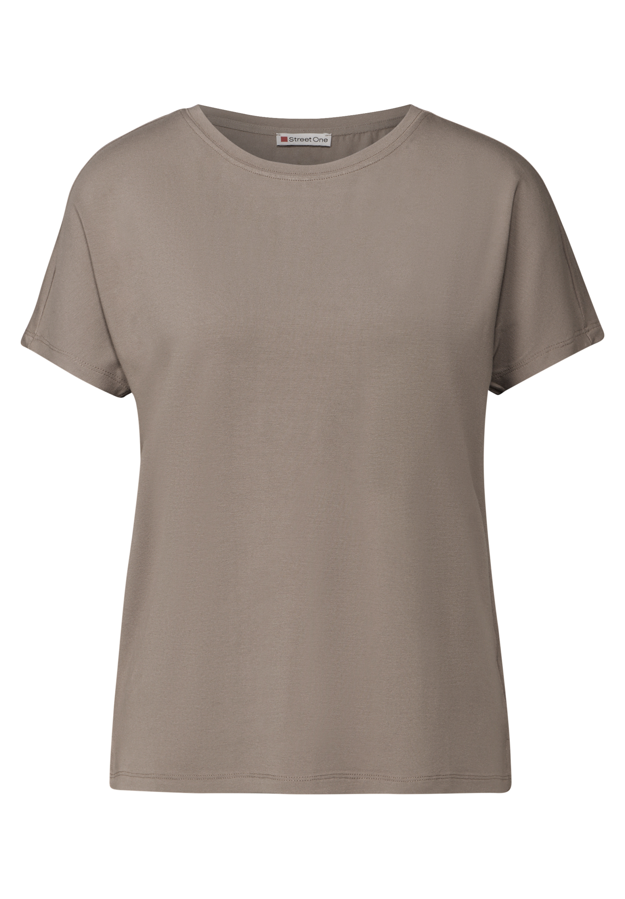 Shirt in Unifarbe