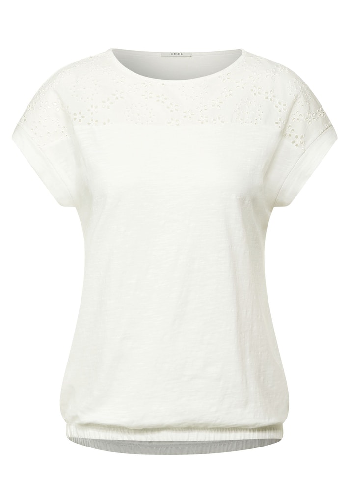 T-Shirt mit Stickerei