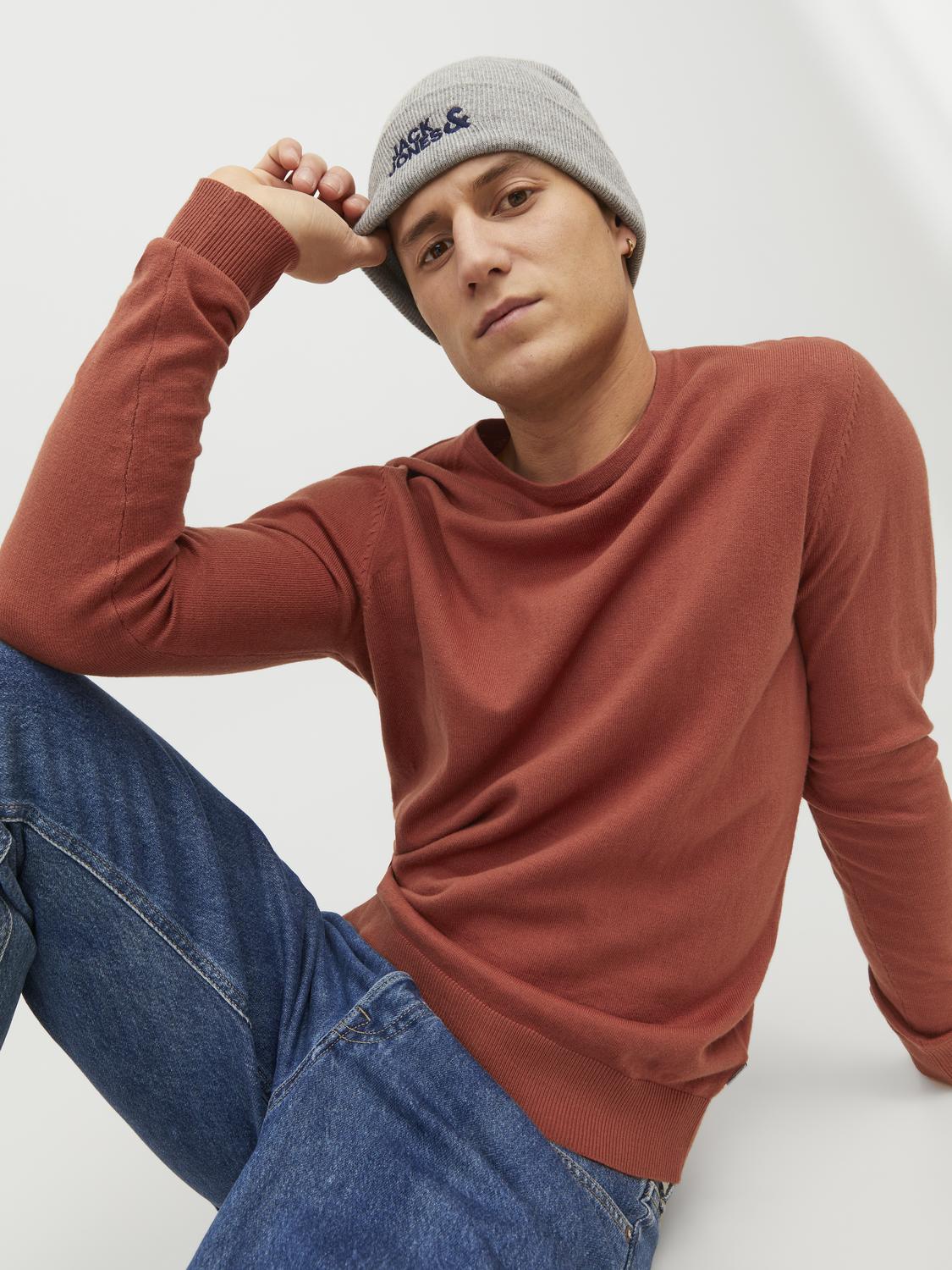 JJEEMIL KNIT CREW NECK NOOS