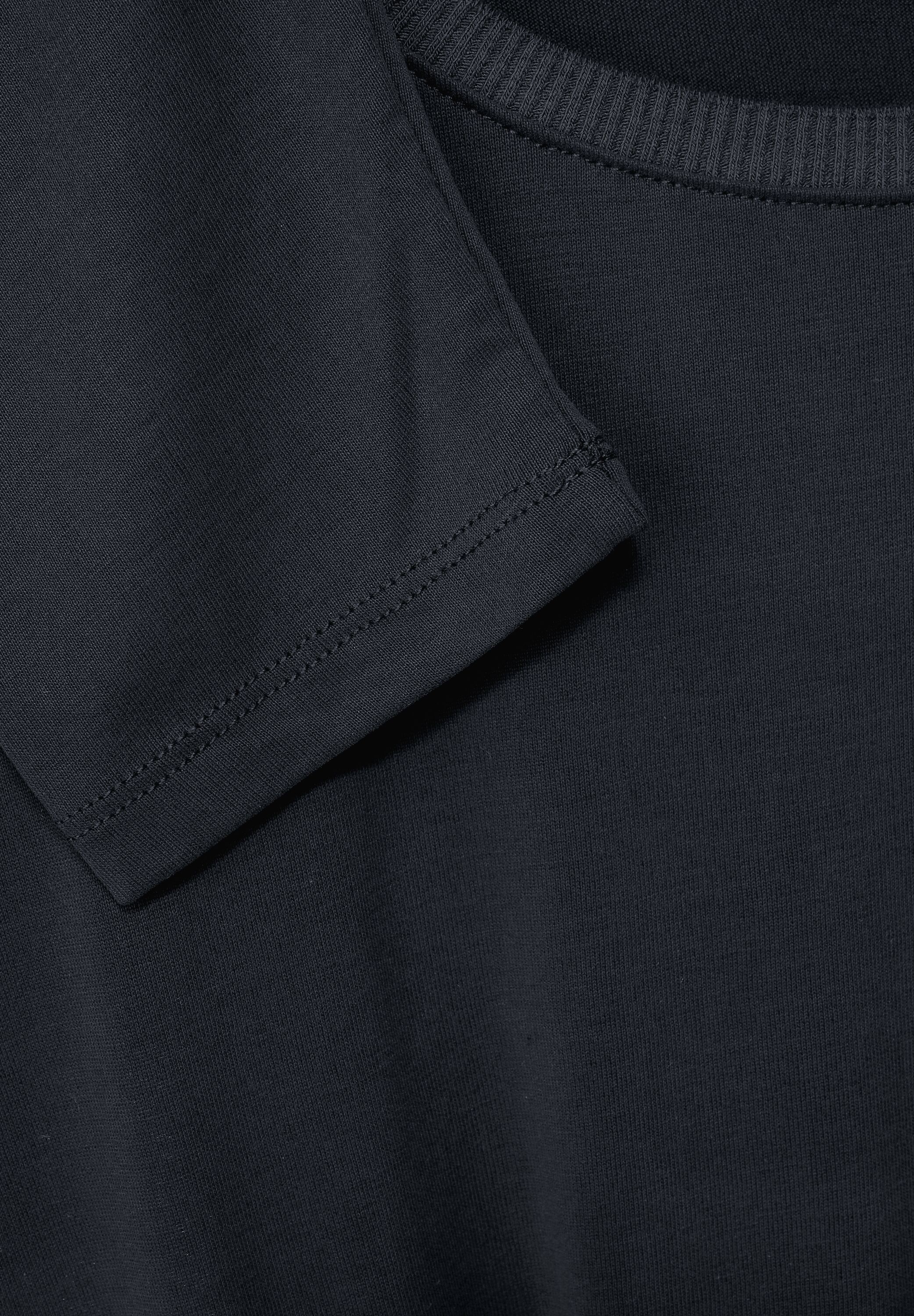 Longshirt in Seidenoptik