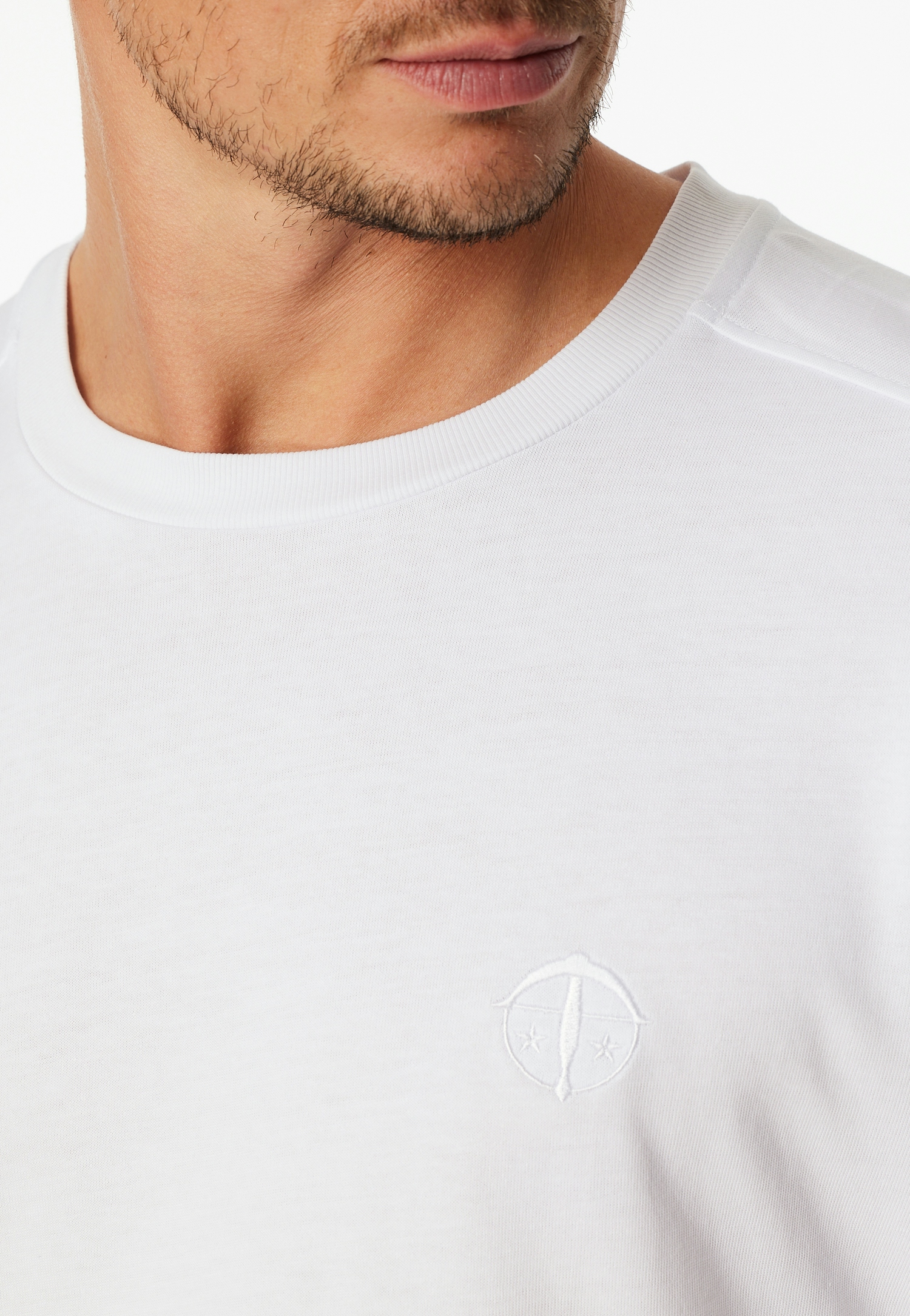 Langarmshirt Rundhals