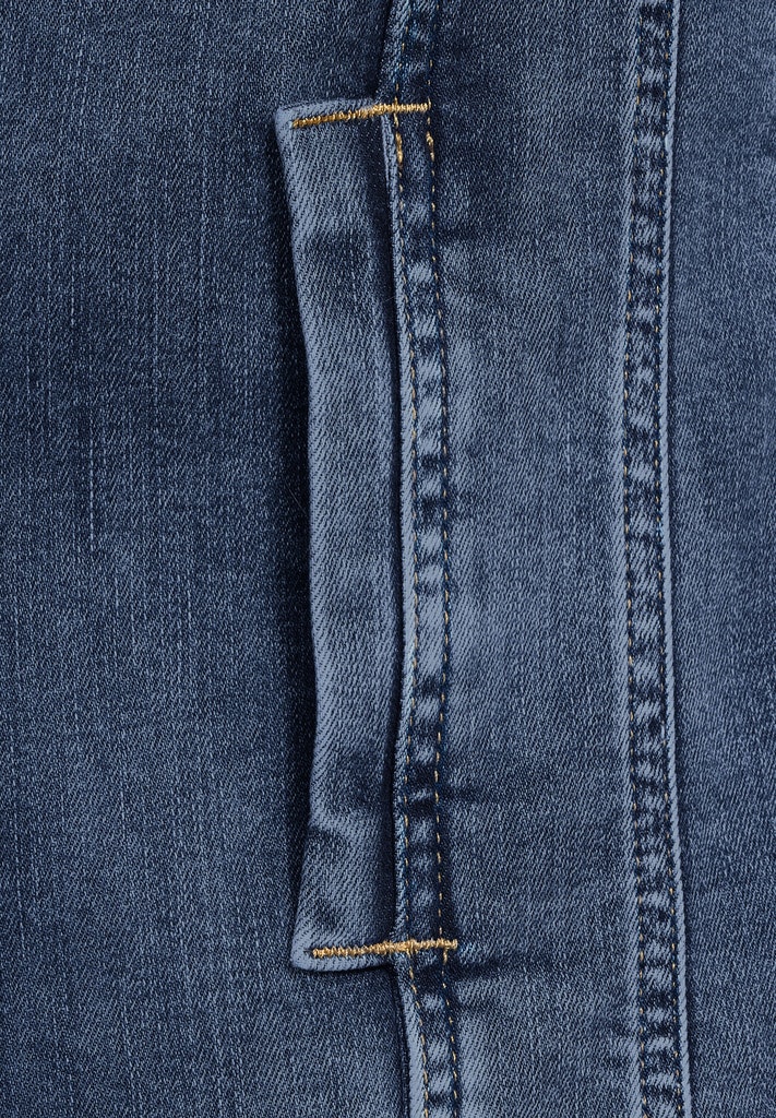 Denim Jacke in Mittelblau