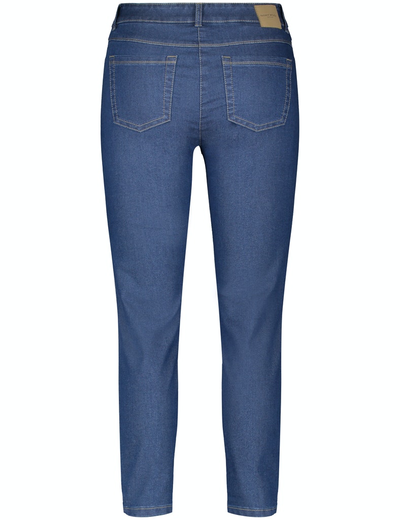 HOSE JEANS VERKUERZT
