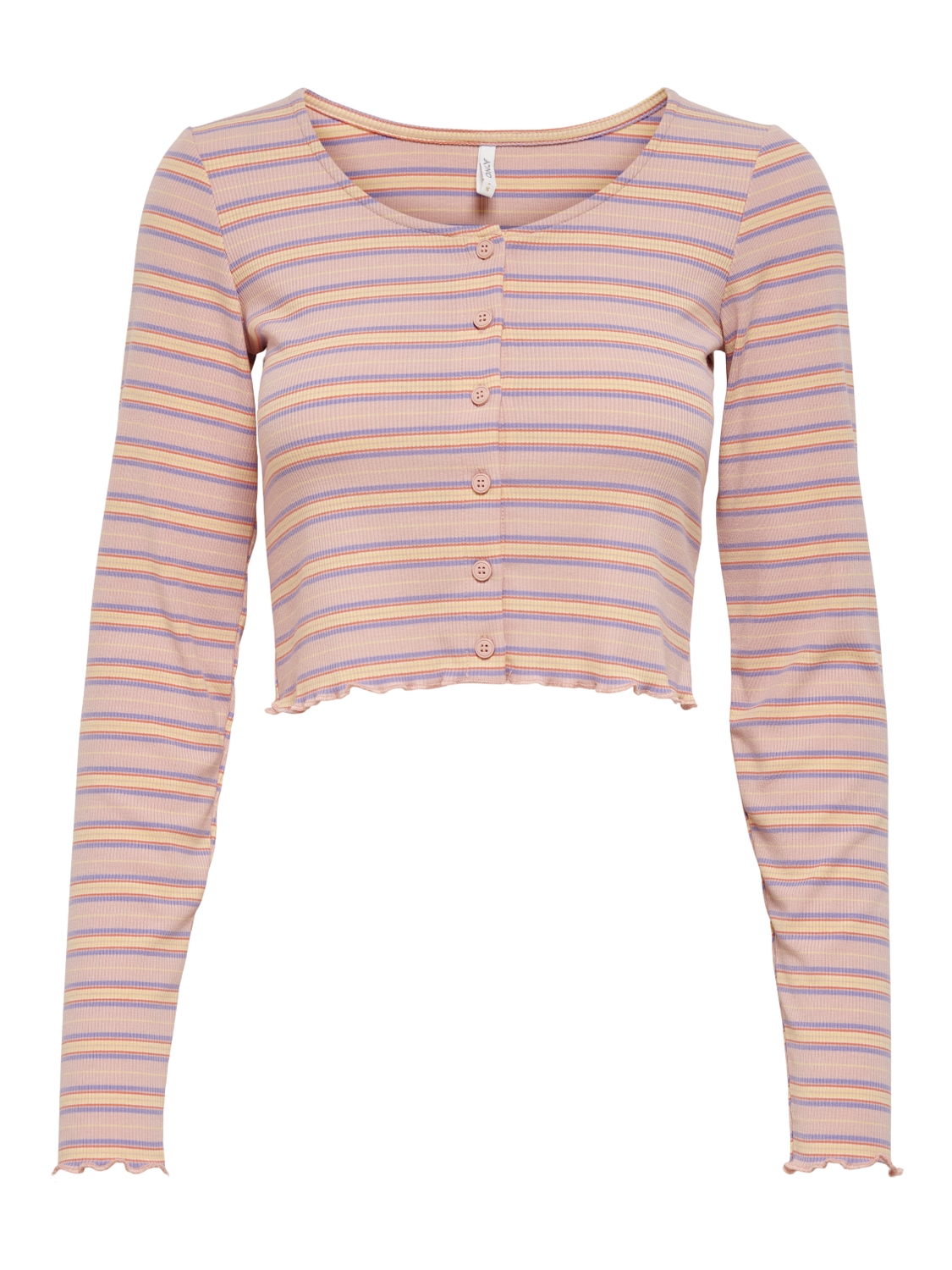 ONLANA L/S BUTTON TOP JRS