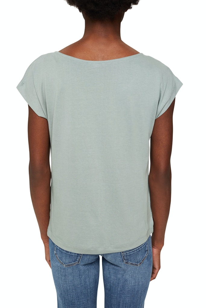 Statement-Shirt aus Bio-Baumwoll-Mix