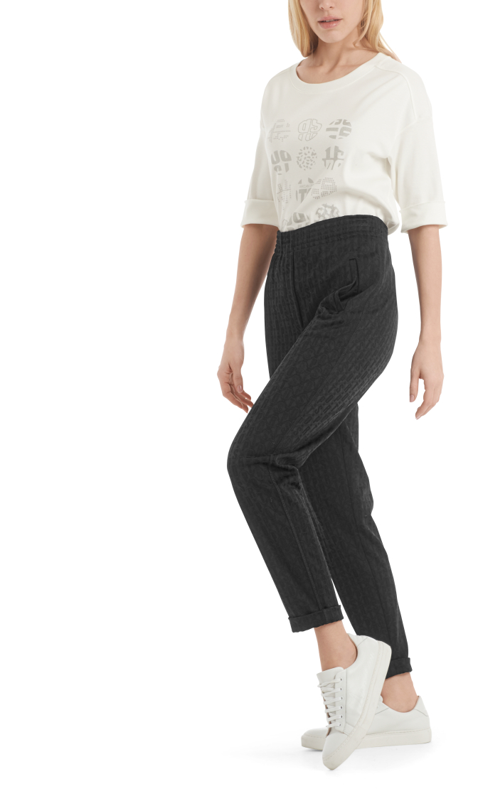 Shirt aus Baumwollstretch
