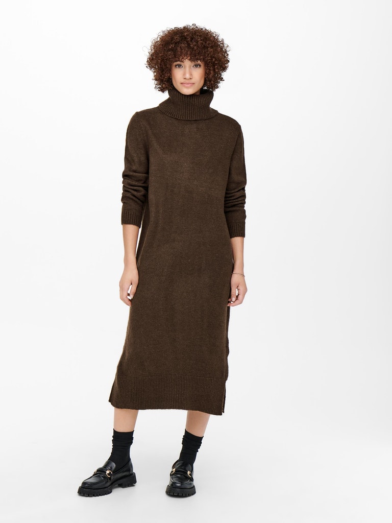 ONLBRANDIE L/S ROLL NECK DRESS KNT NOOS