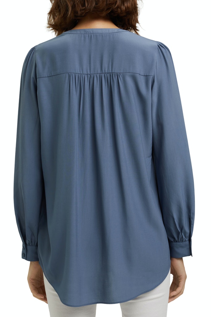 Long-Bluse mit LENZING™ ECOVERO™