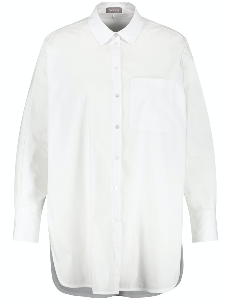 Klassische Longbluse Organic Cotton