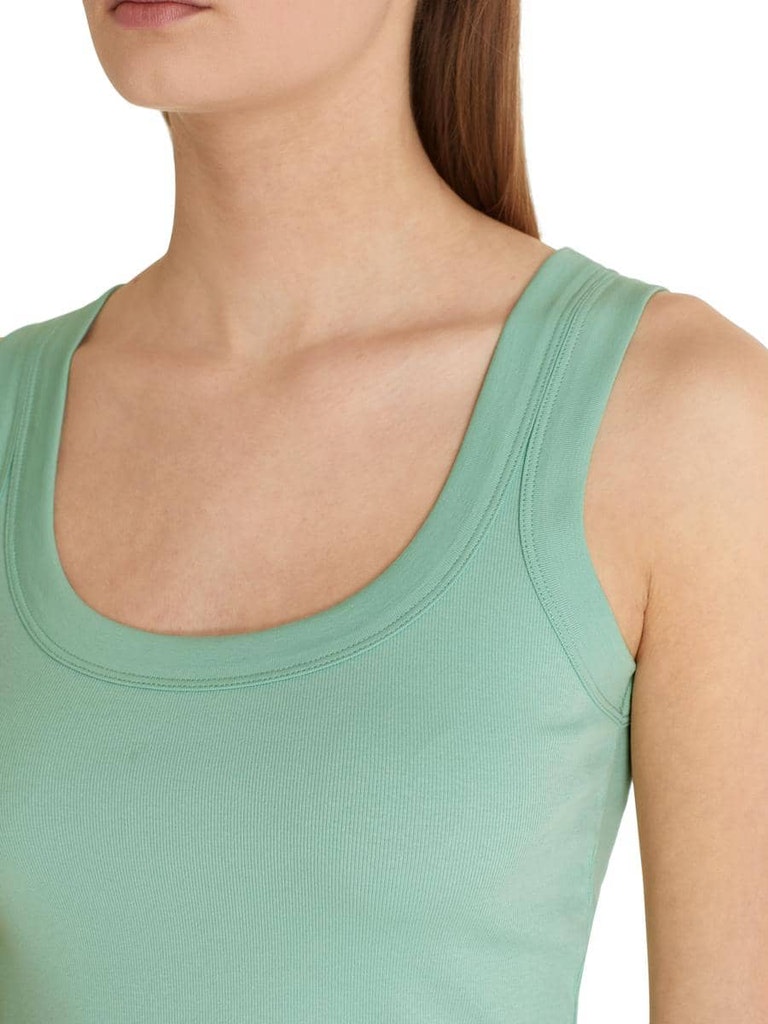 Tanktop aus Feinripp