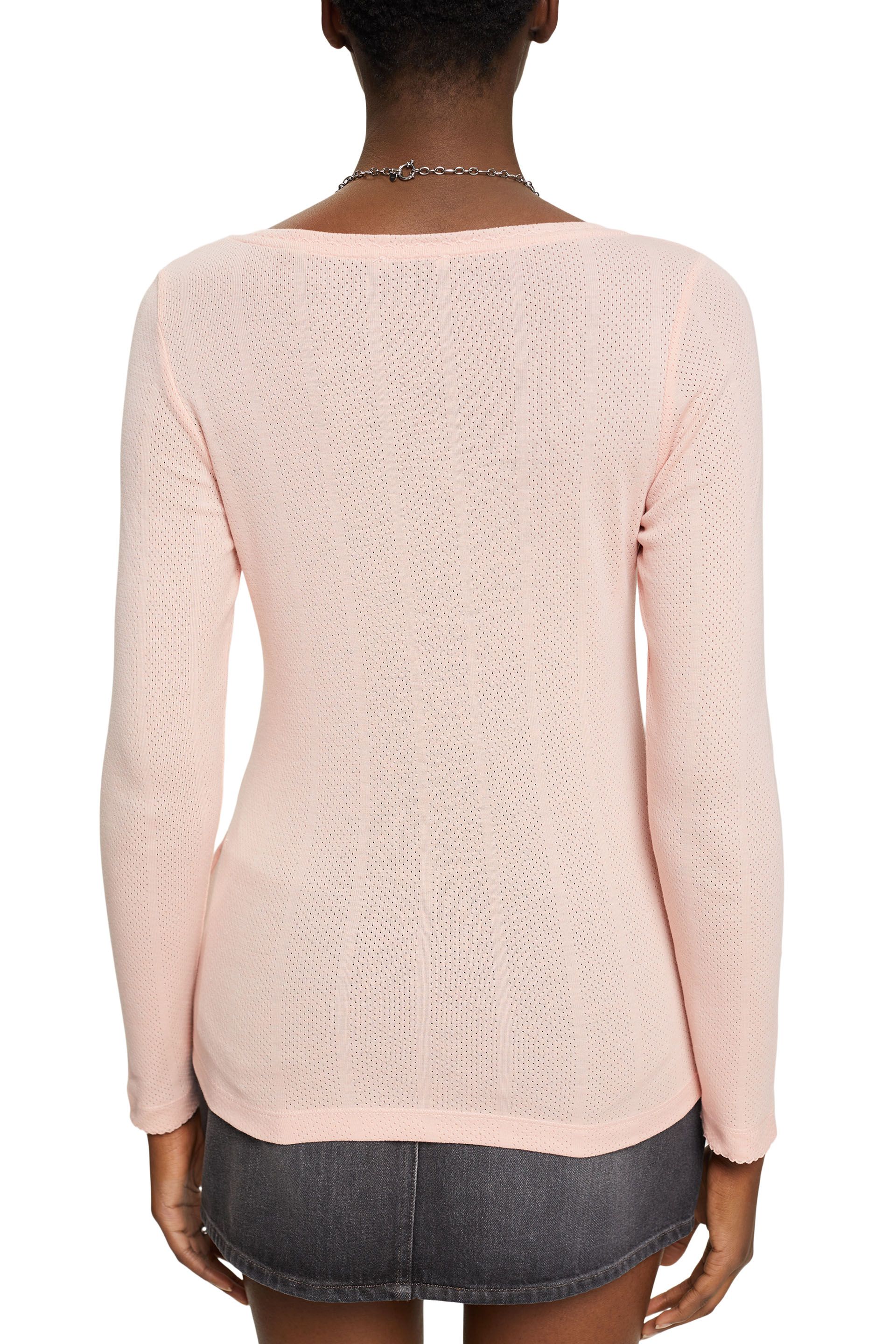 Pointelle-Longsleeve