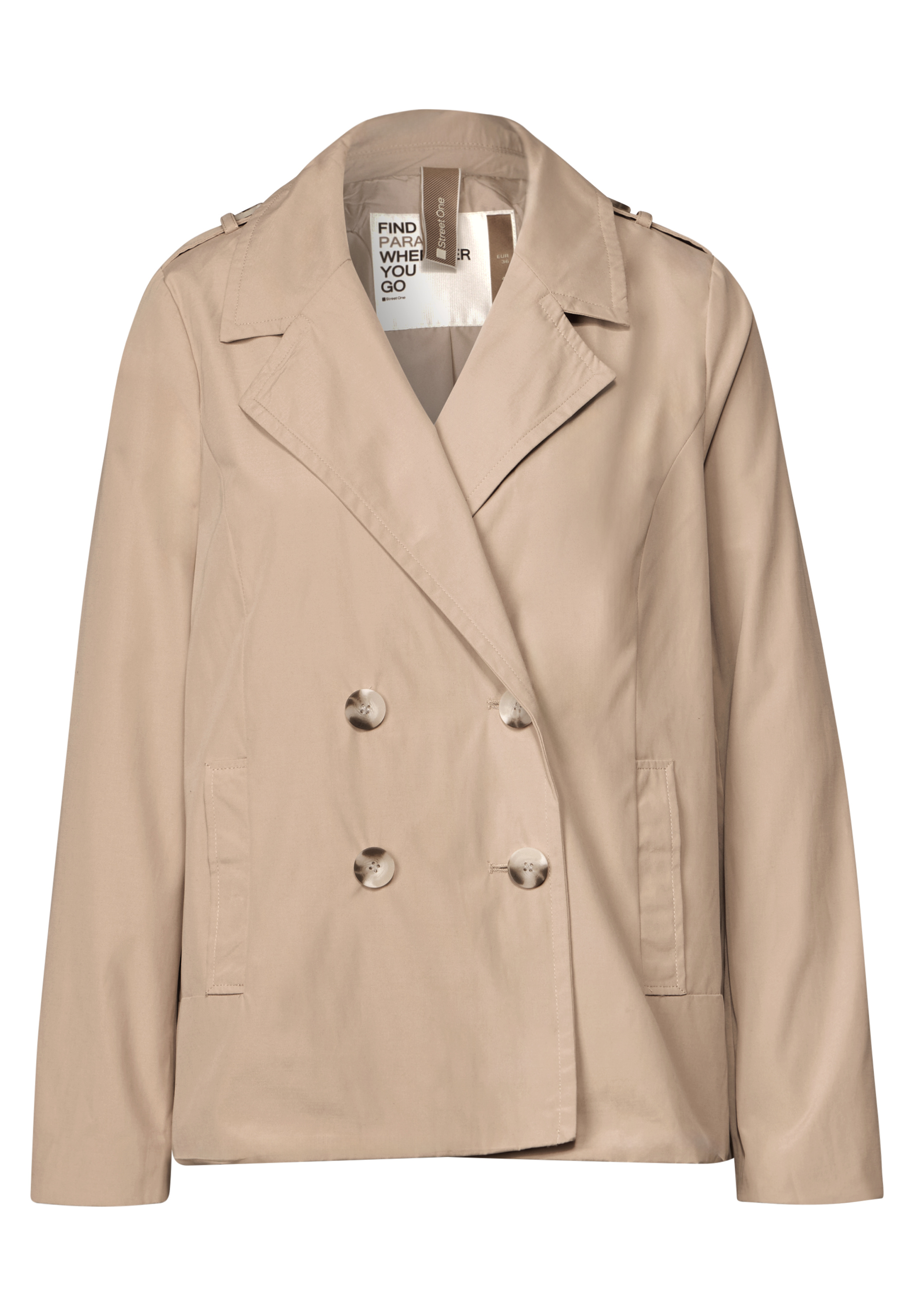 Doppelreihiger Trenchcoat