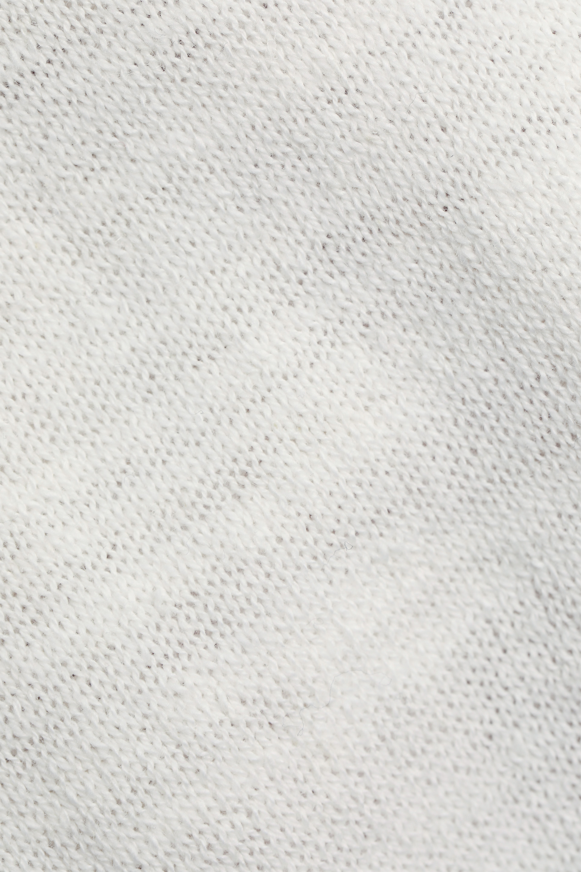 Leinen/Organic Cotton: Strick-Shirt