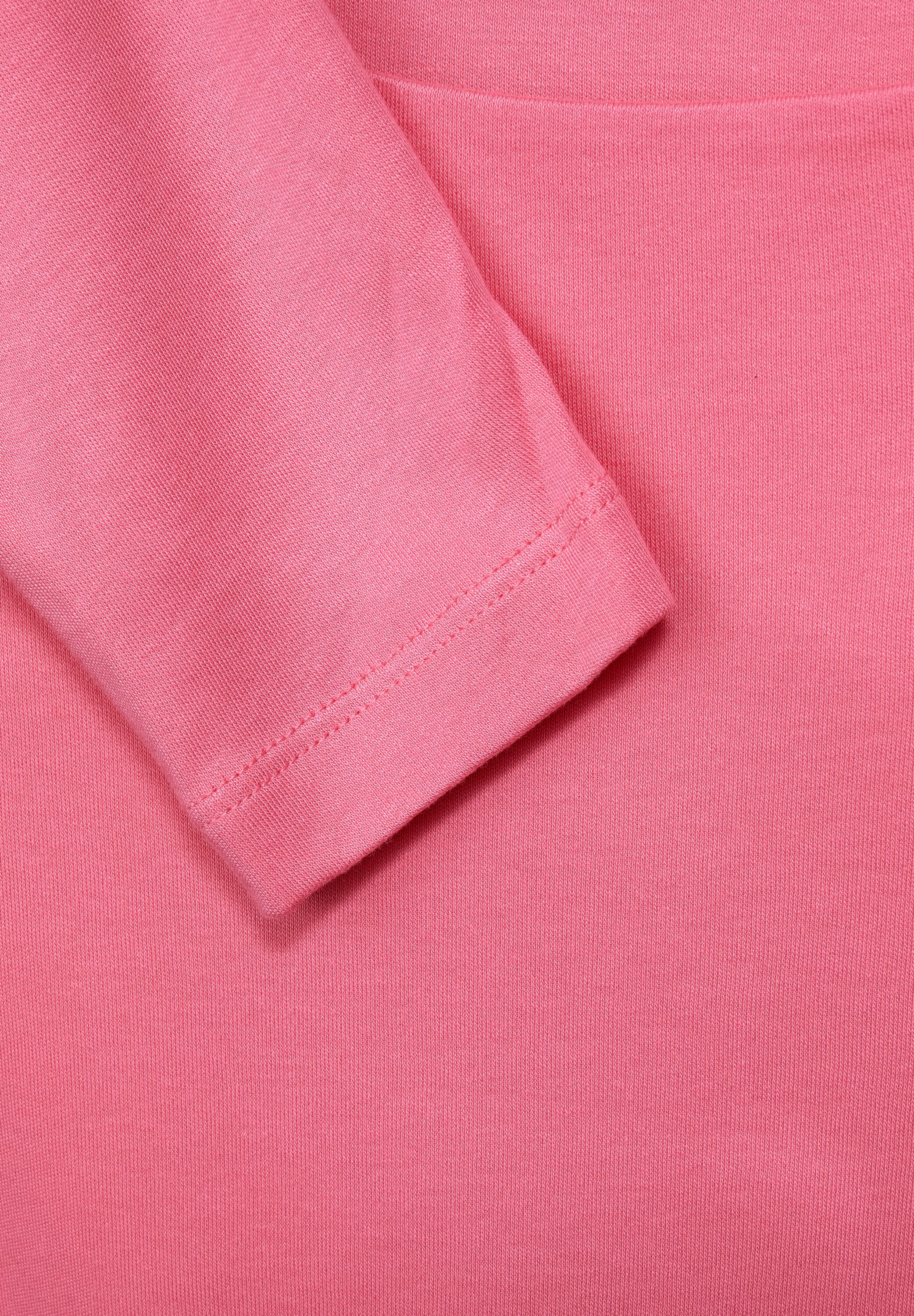 Shirt in Unifarbe